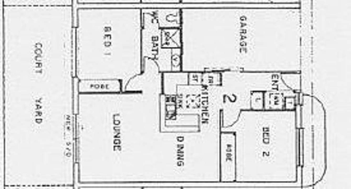 Floorplan of Homely unit listing, 2/9 Creek Street, East Toowoomba QLD 4350