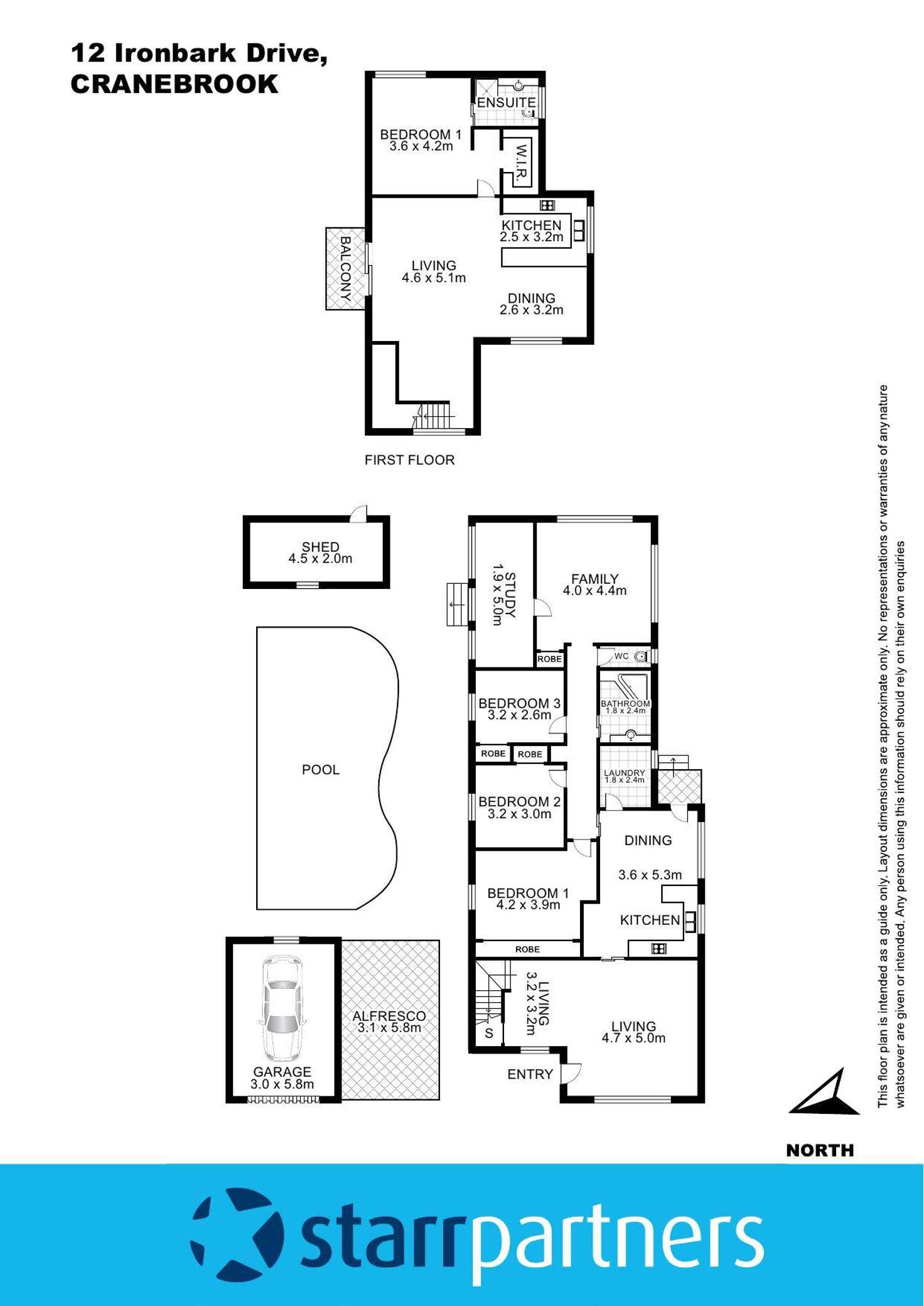 Floorplan of Homely house listing, 12 Ironbark Drive, Cranebrook NSW 2749