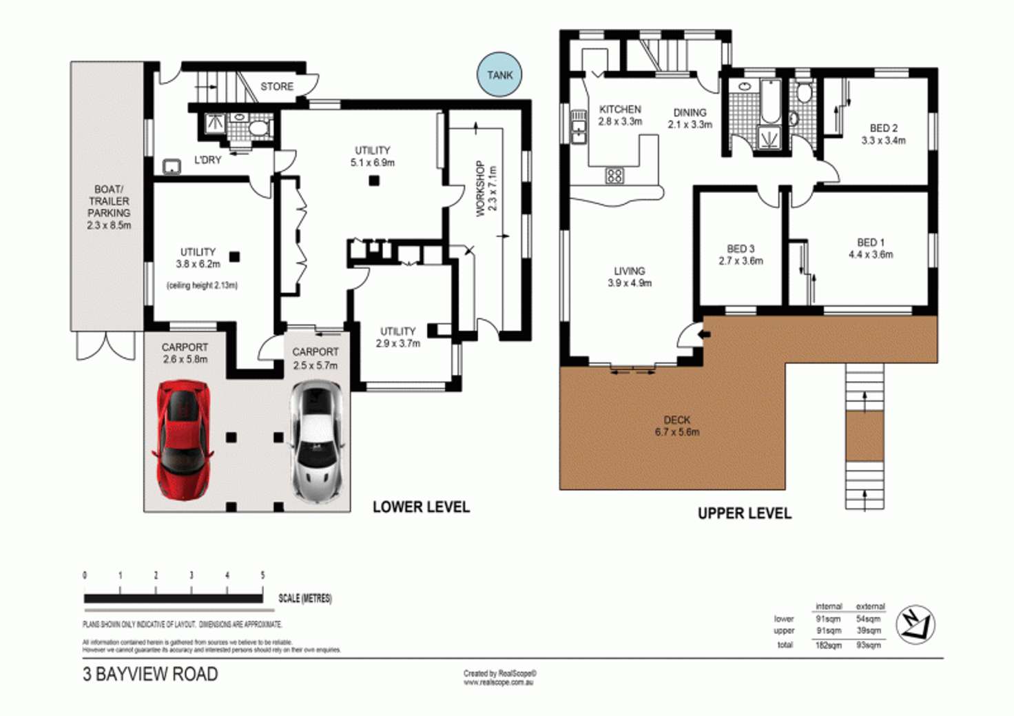 Floorplan of Homely house listing, 3 Bayview Road, Brighton QLD 4017