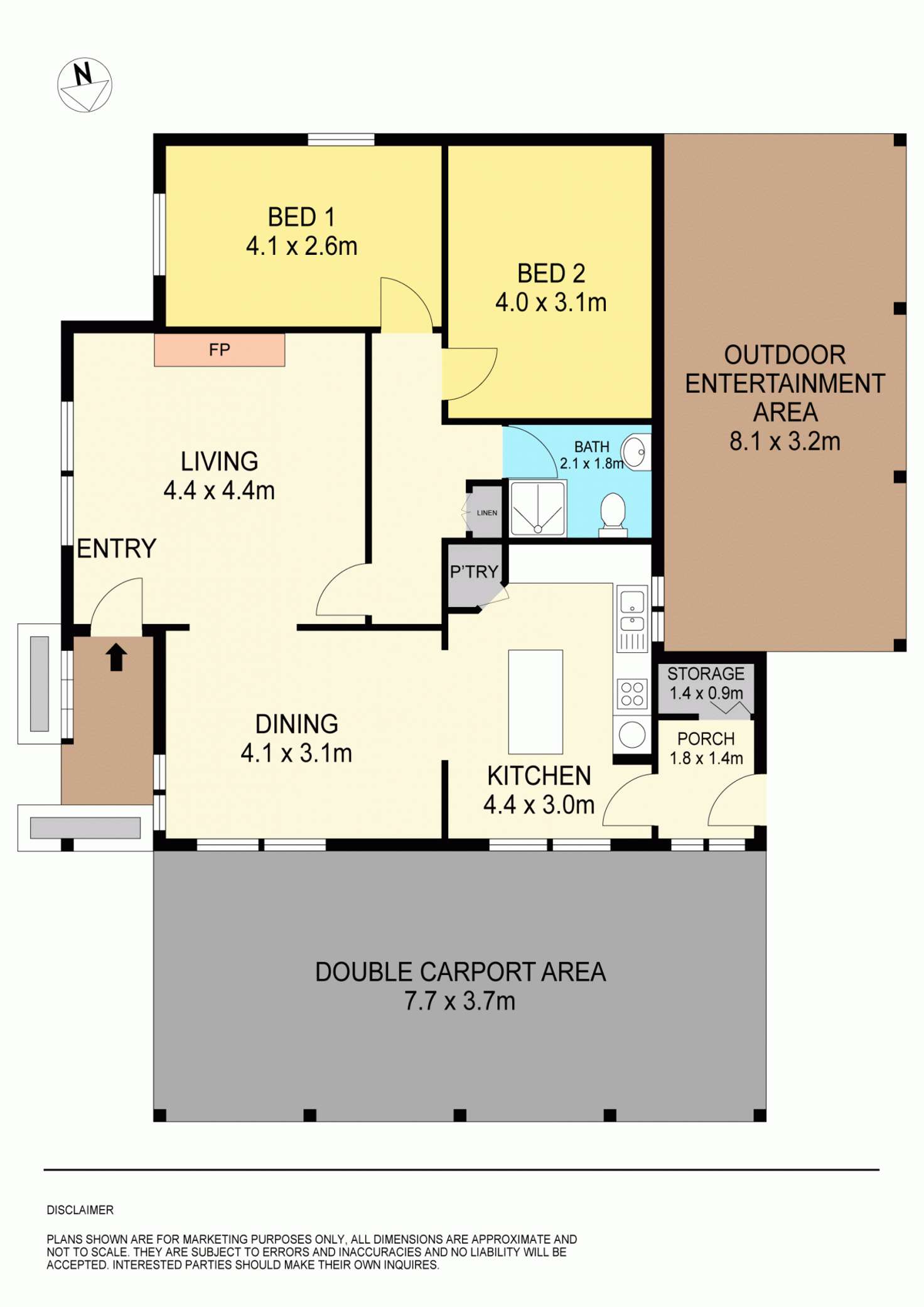 Floorplan of Homely house listing, 1021 Havelock Street, Ballarat North VIC 3350