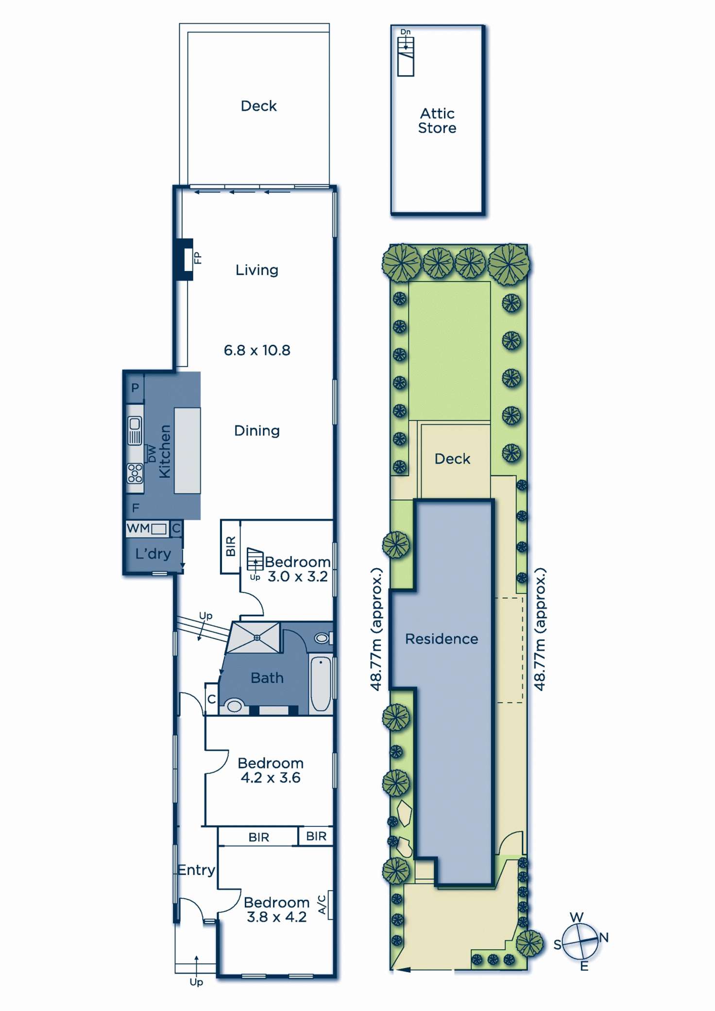 Floorplan of Homely house listing, 46 Durham Road, Surrey Hills VIC 3127