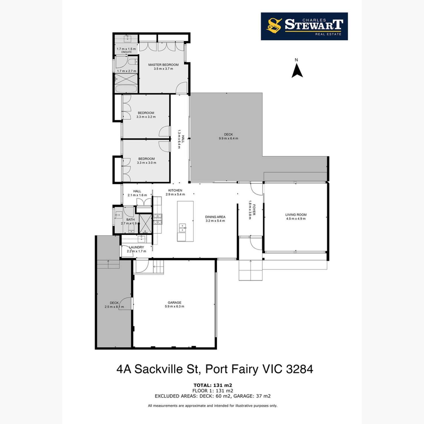 Floorplan of Homely house listing, 4a Sackville Street, Port Fairy VIC 3284