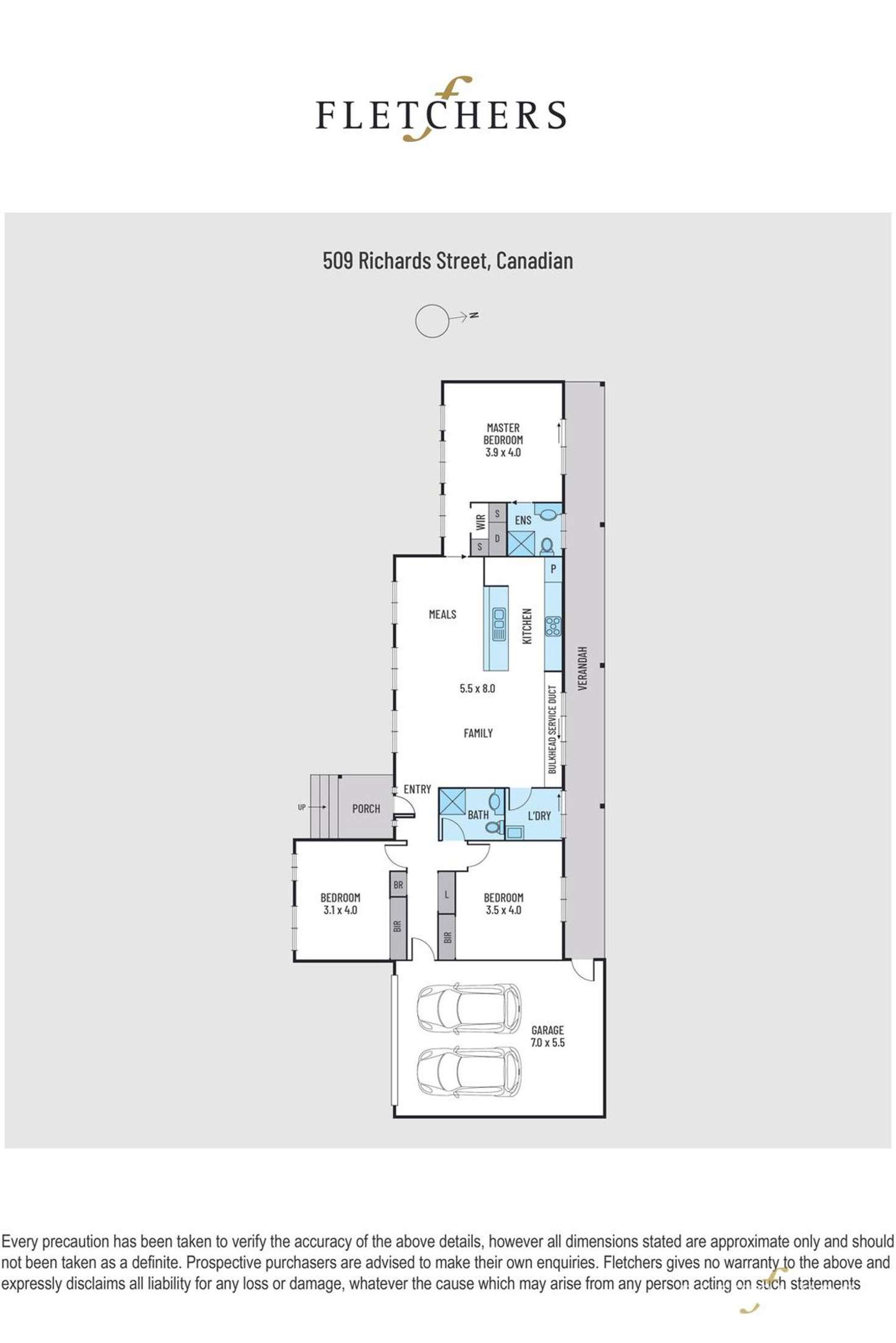 Floorplan of Homely house listing, 509 Richards Street, Canadian VIC 3350