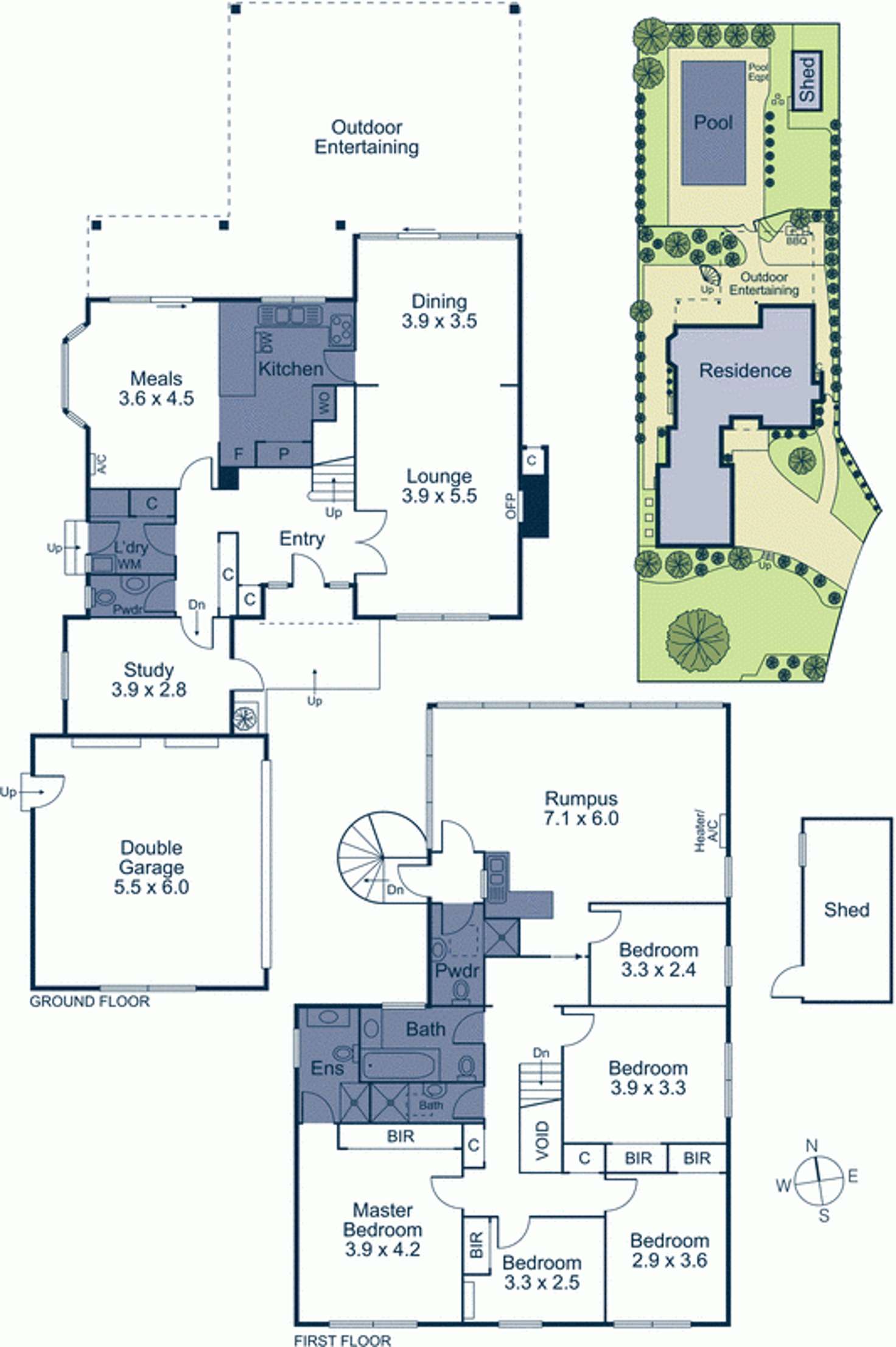 Floorplan of Homely house listing, 7 Baird Court, Blackburn South VIC 3130