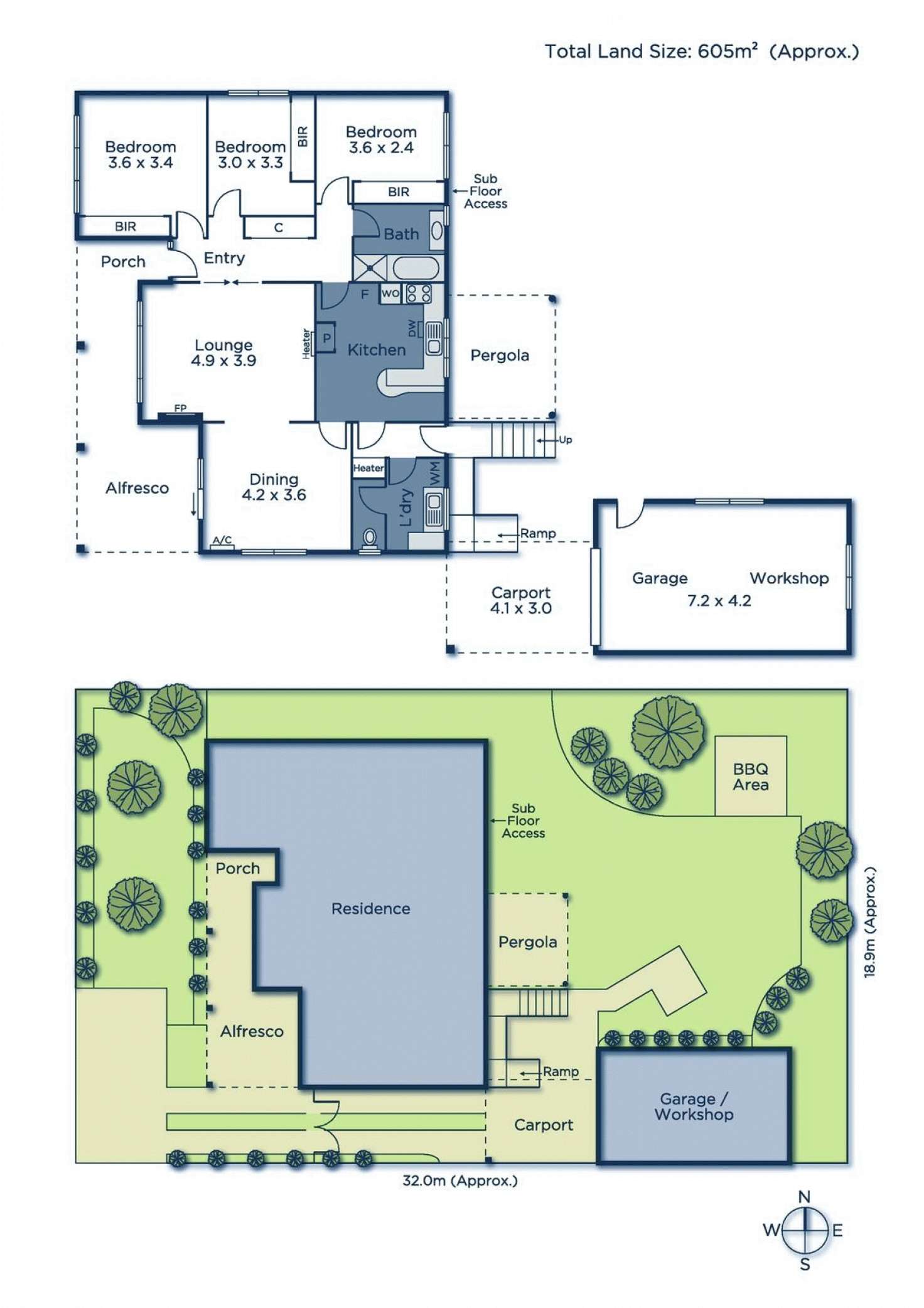 Floorplan of Homely house listing, 1 Norfolk Street, Blackburn North VIC 3130