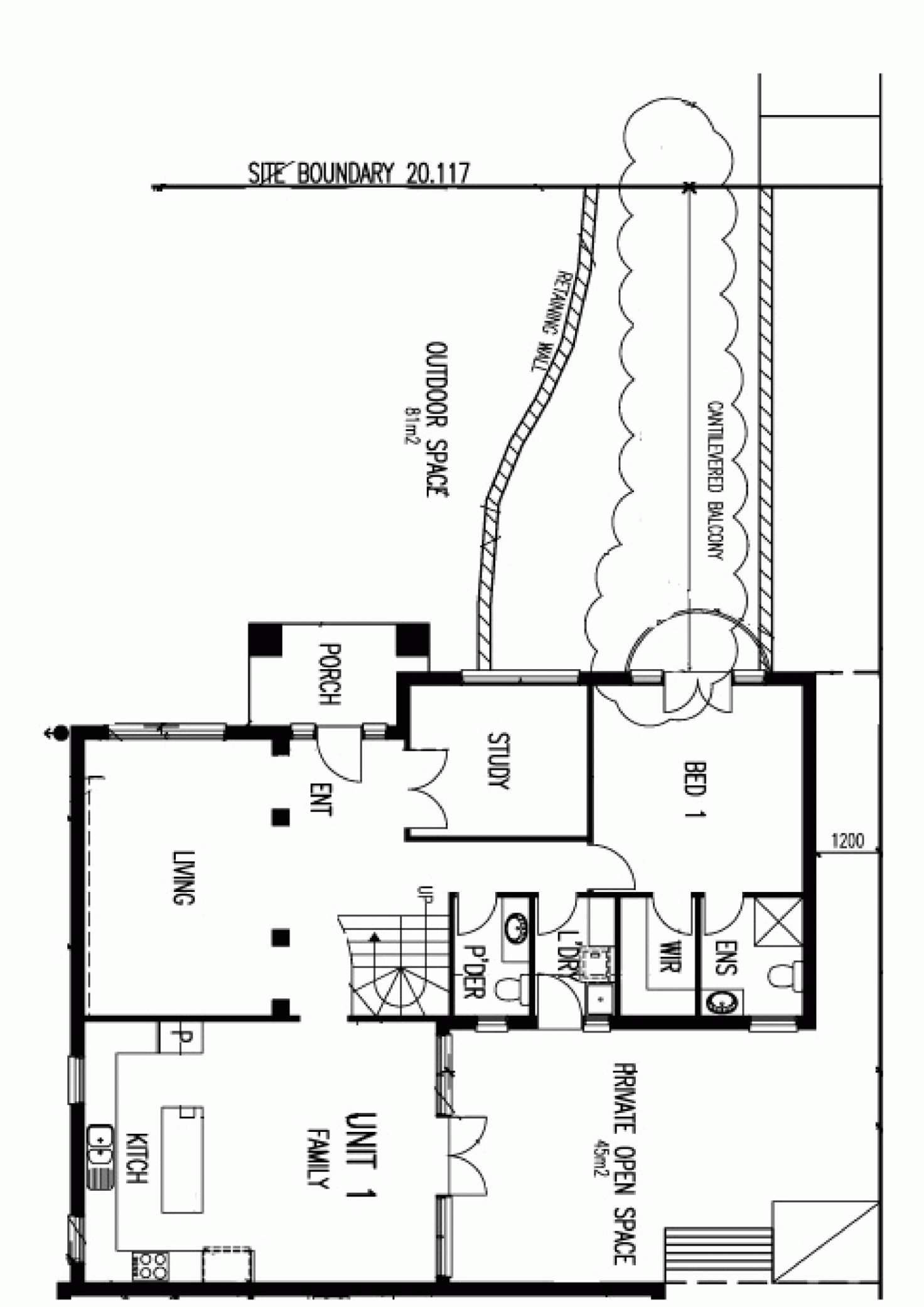Floorplan of Homely house listing, 1/5 Through Road, Camberwell VIC 3124