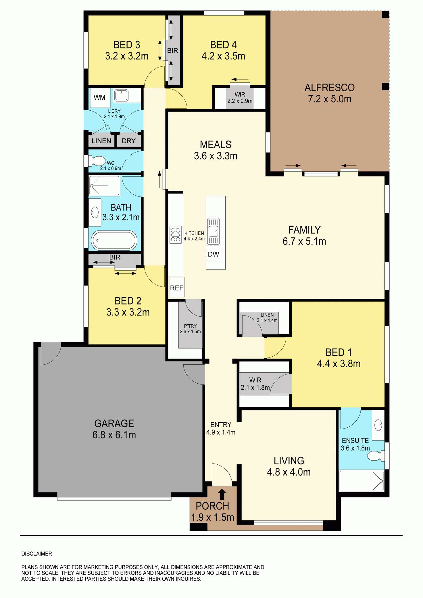 Floorplan of Homely house listing, 19 Orkney Court, Ballarat North VIC 3350