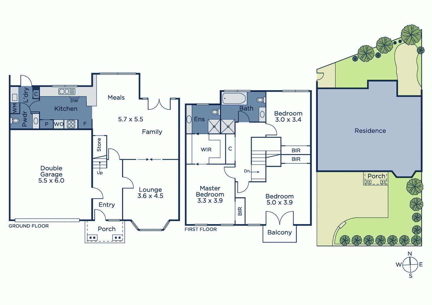 Floorplan of Homely townhouse listing, 1/15 Belmore Road, Balwyn North VIC 3104