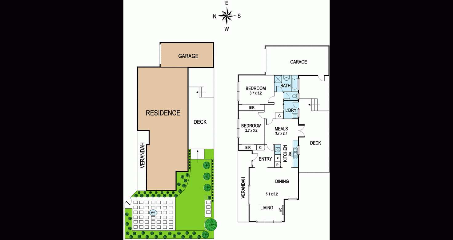 Floorplan of Homely unit listing, 5/184 Wattle Valley Road, Camberwell VIC 3124