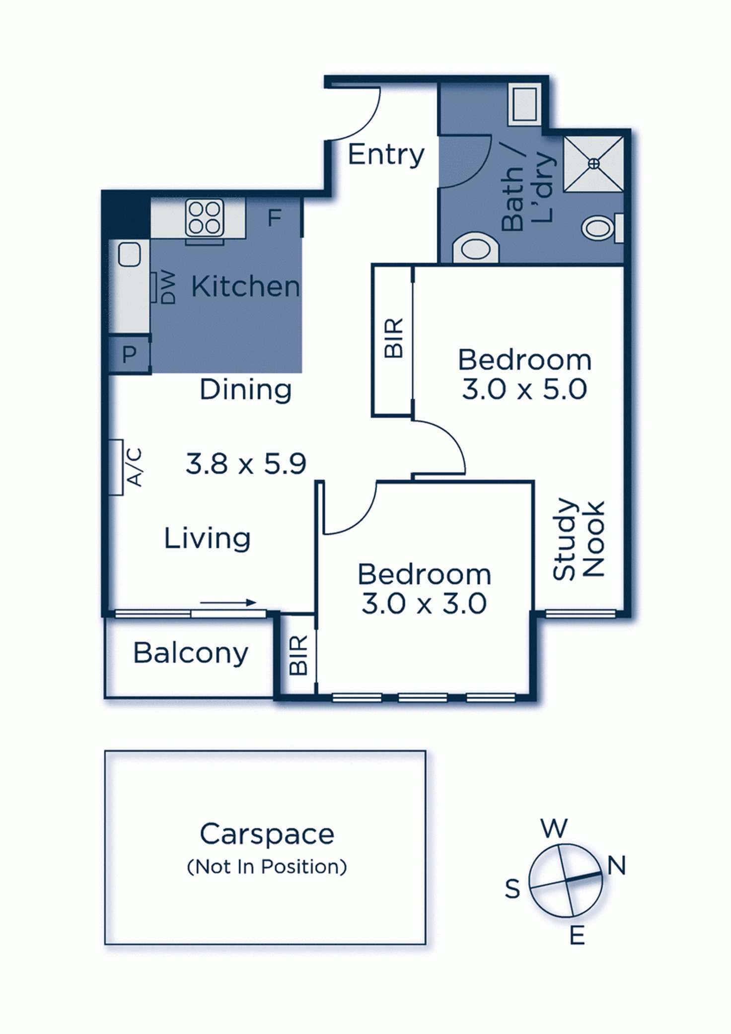 Floorplan of Homely apartment listing, 103/545 Rathdowne Street, Carlton VIC 3053