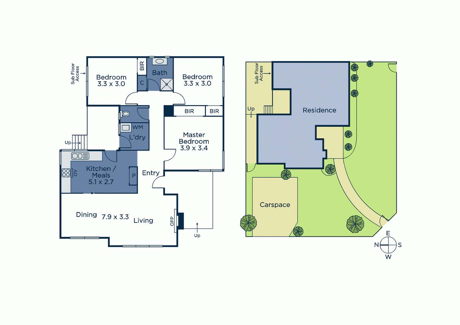 Floorplan of Homely house listing, 48 Heathfield Rise, Box Hill North VIC 3129