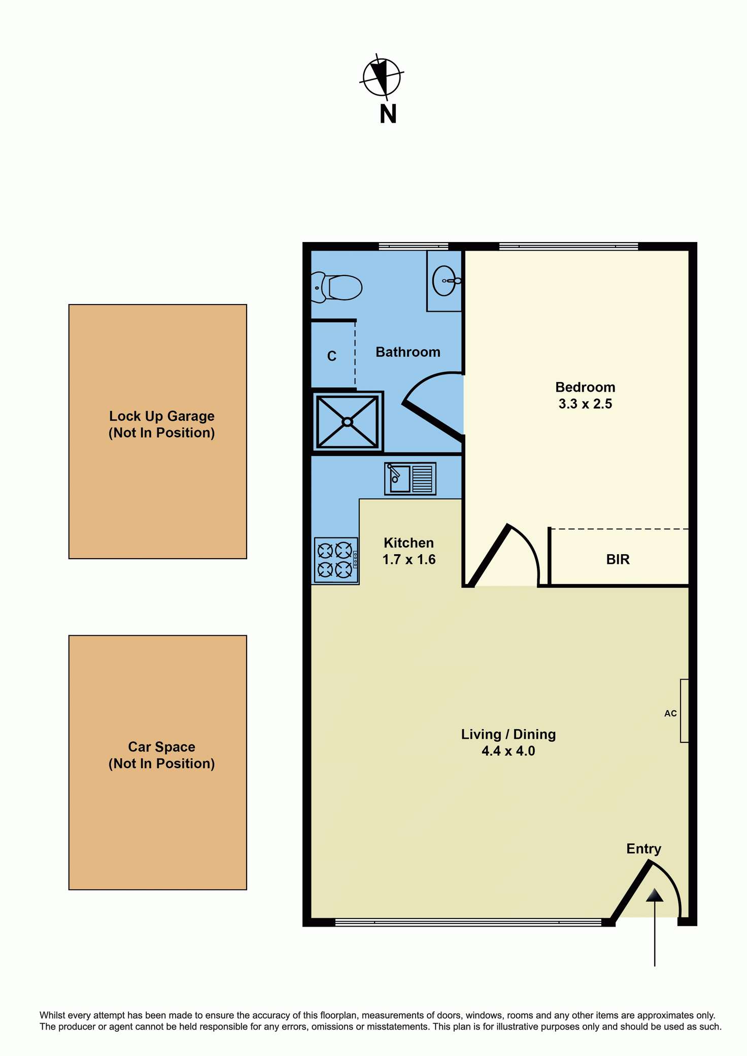 Floorplan of Homely house listing, 6/29 Dover Road, Williamstown VIC 3016
