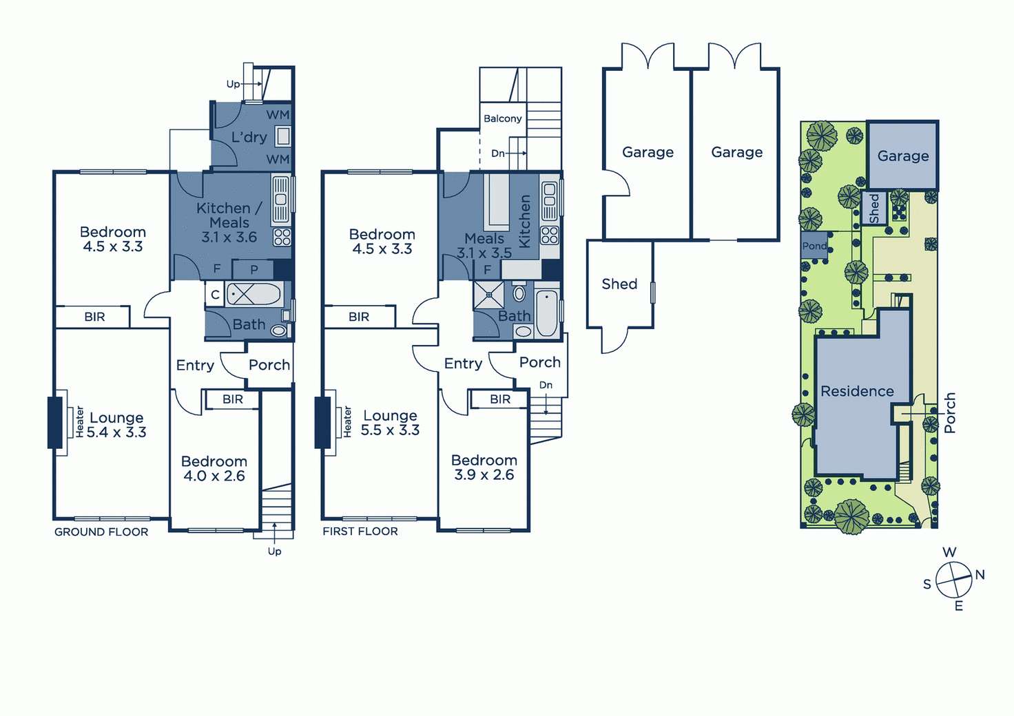 Floorplan of Homely apartment listing, 75 Osborne Street, South Yarra VIC 3141