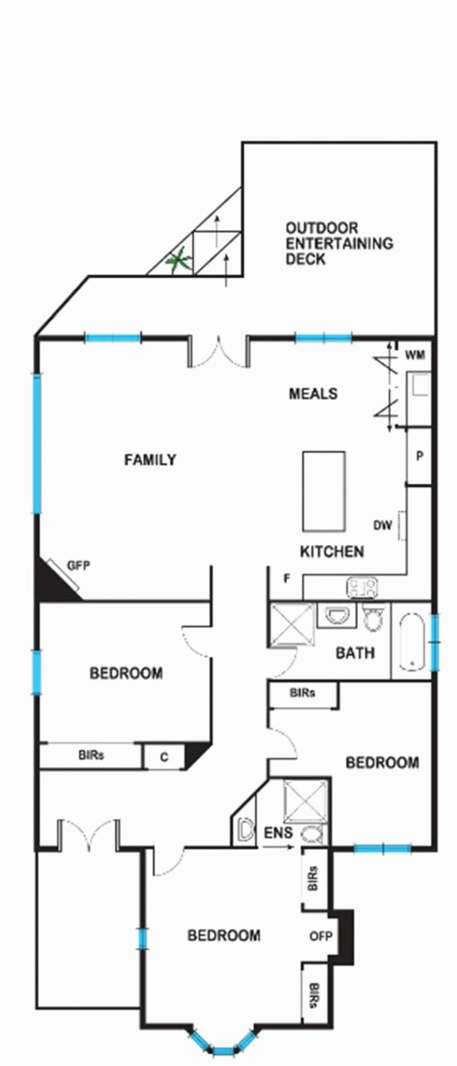 Floorplan of Homely house listing, 211 Drummond Street South, Ballarat Central VIC 3350