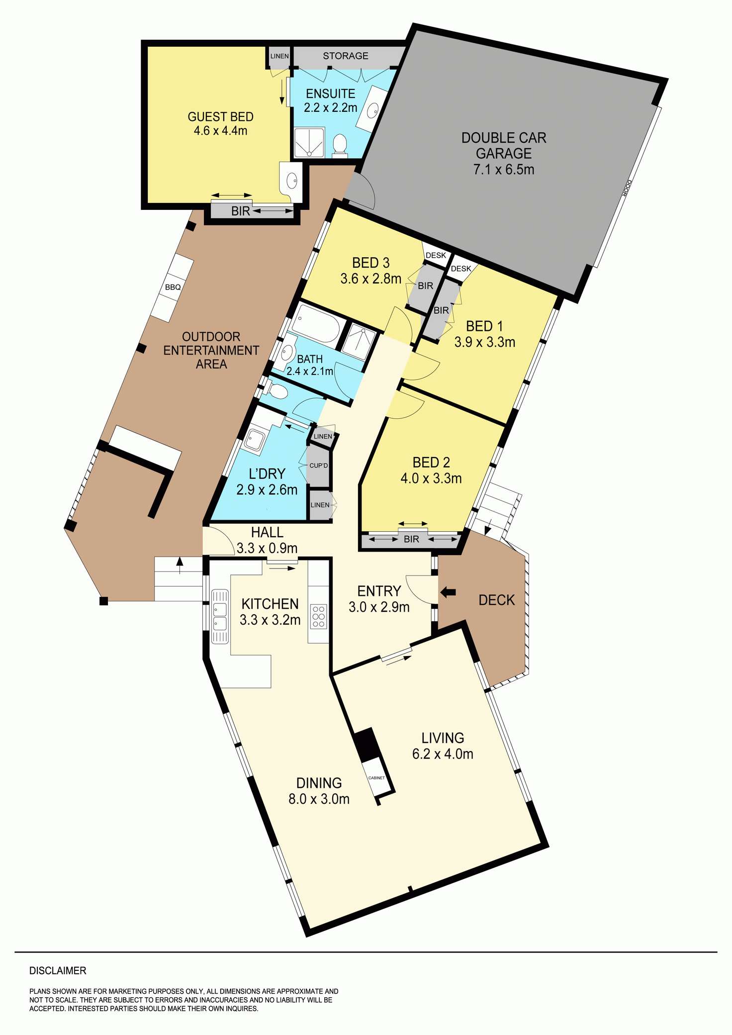 Floorplan of Homely house listing, 828 Chisholm Street, Ballarat North VIC 3350