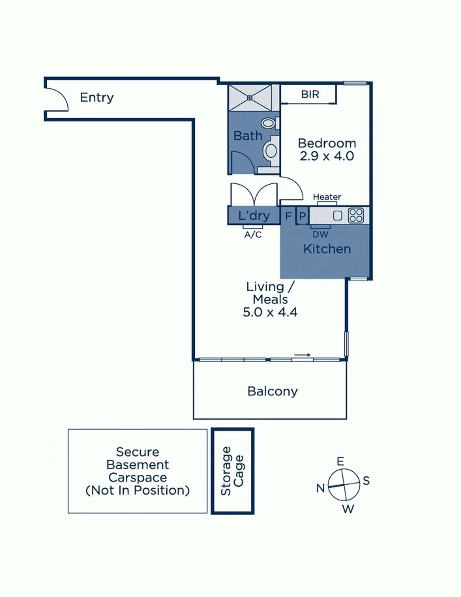 Floorplan of Homely apartment listing, 209/92 Kinkora Road, Hawthorn VIC 3122