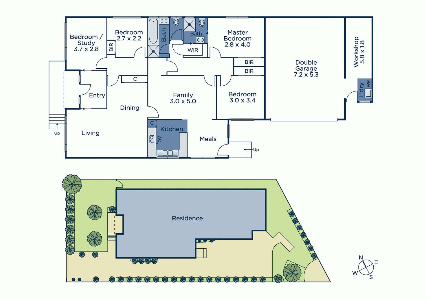 Floorplan of Homely house listing, 962 Station Street, Box Hill North VIC 3129