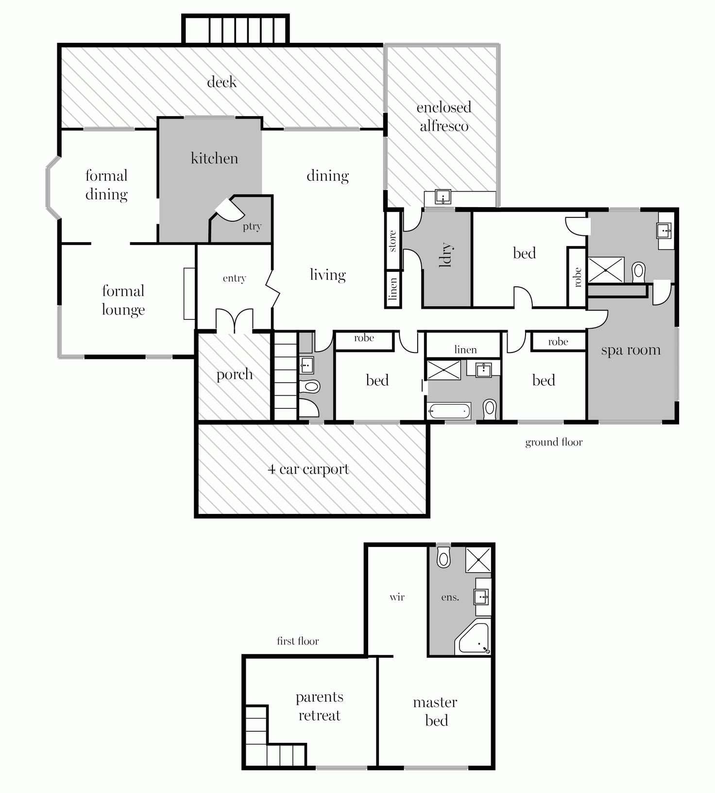 Floorplan of Homely house listing, Lot 1/41 Magpie Road, Magpie VIC 3352