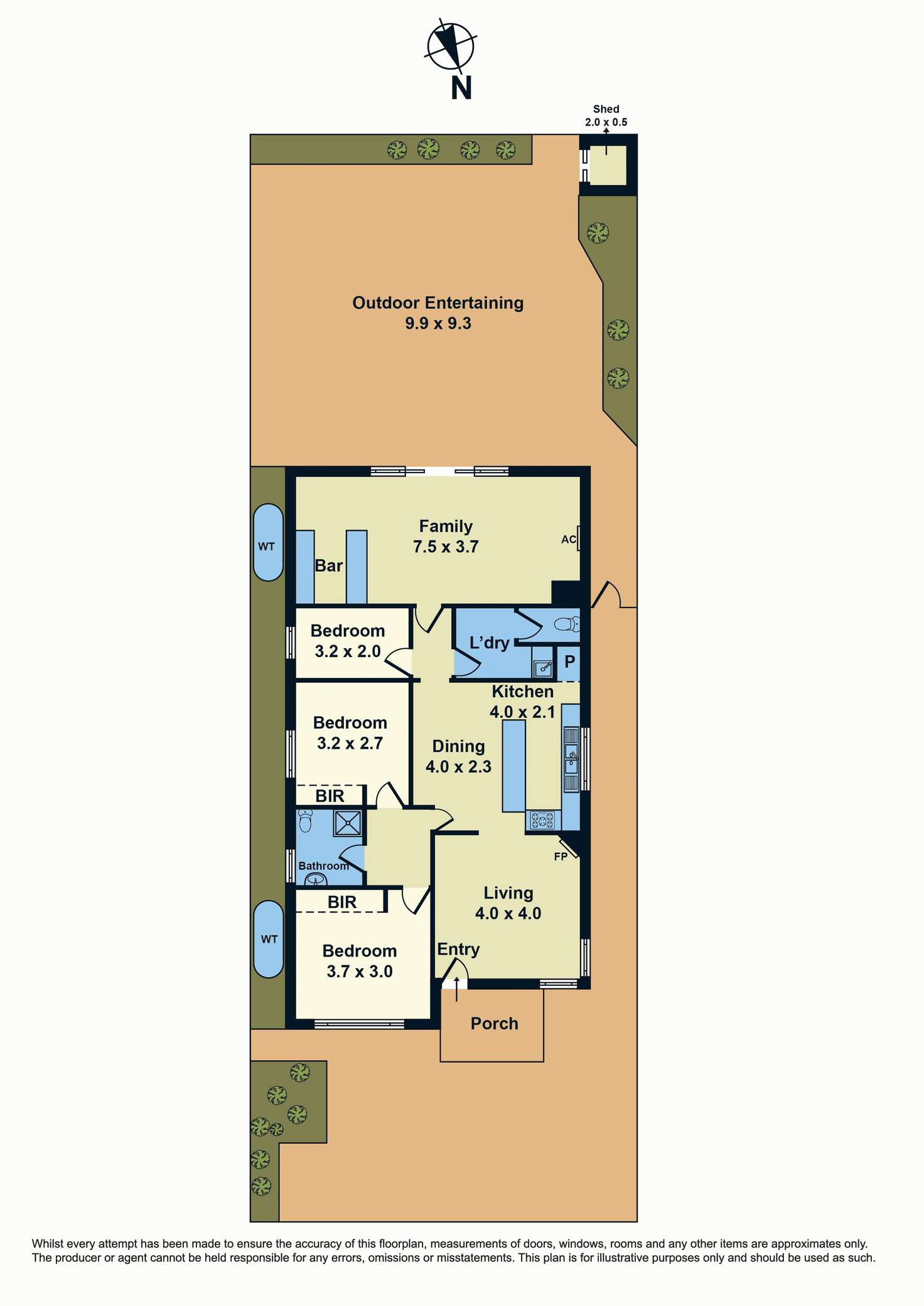 Floorplan of Homely house listing, 5 Severn Street, Newport VIC 3015