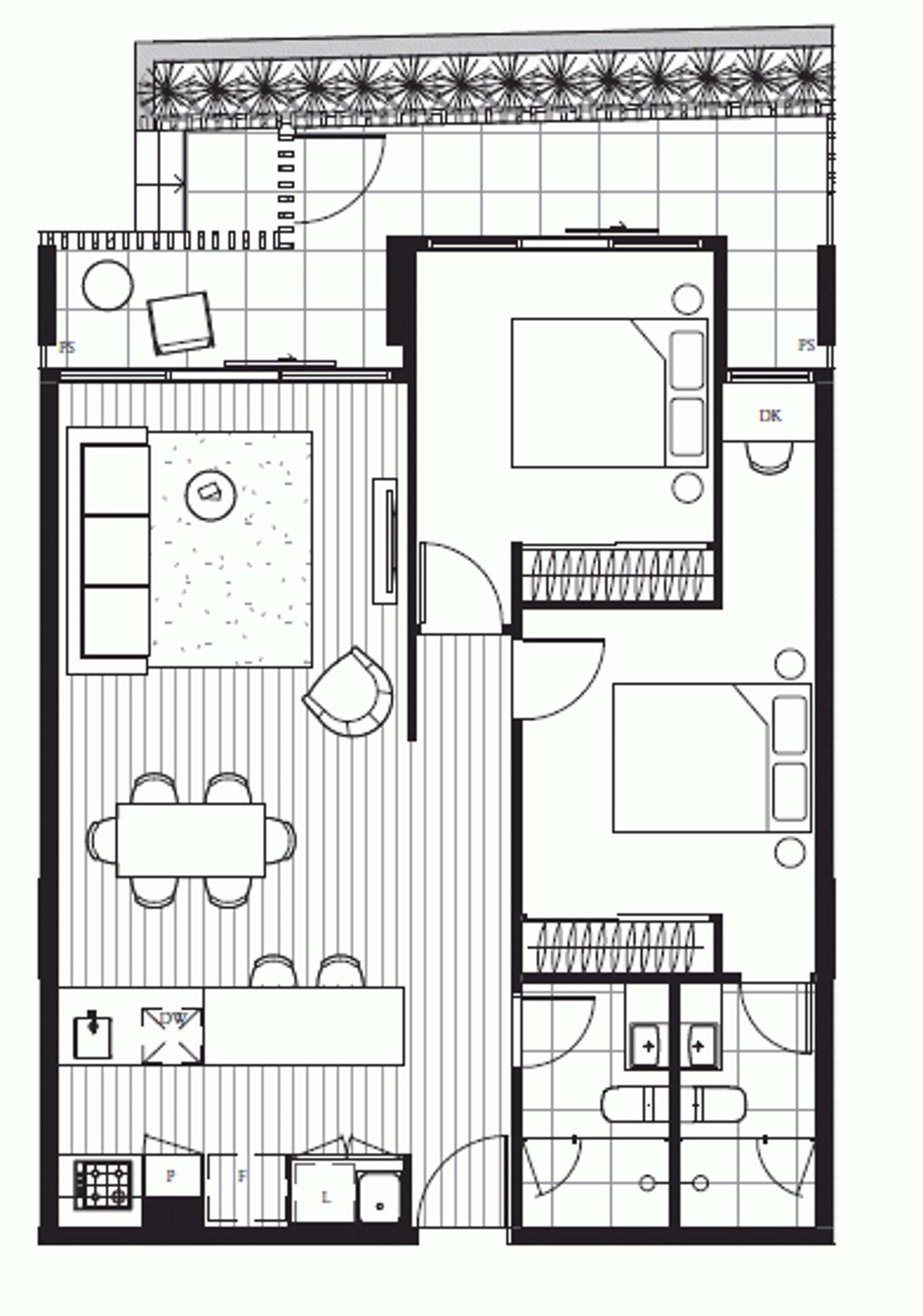 Floorplan of Homely apartment listing, G01/26 Lygon Street, Brunswick East VIC 3057