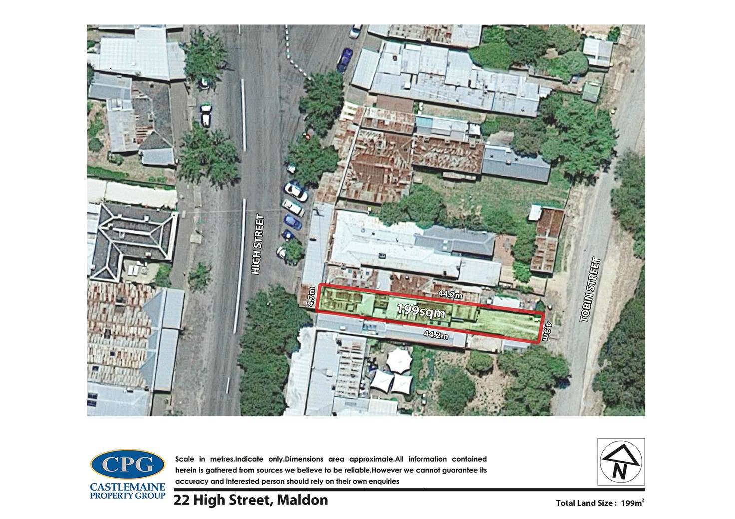 Floorplan of Homely house listing, 22 High Street, Maldon VIC 3463