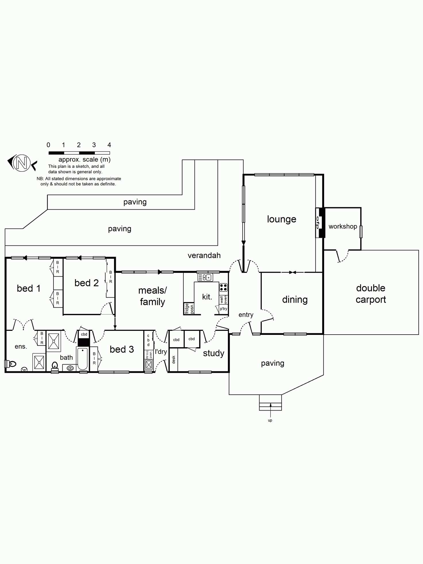 Floorplan of Homely house listing, Address available on request