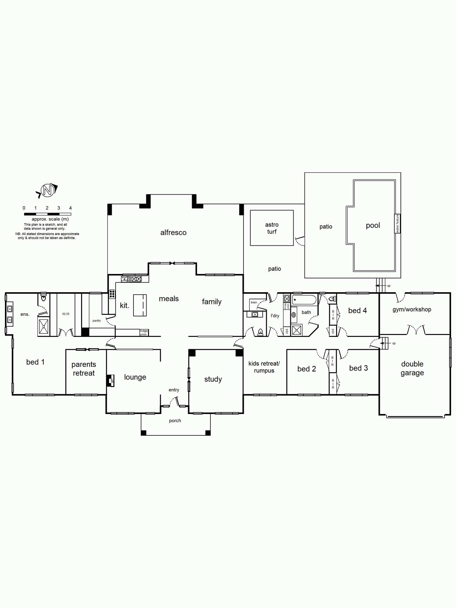 Floorplan of Homely house listing, Address available on request