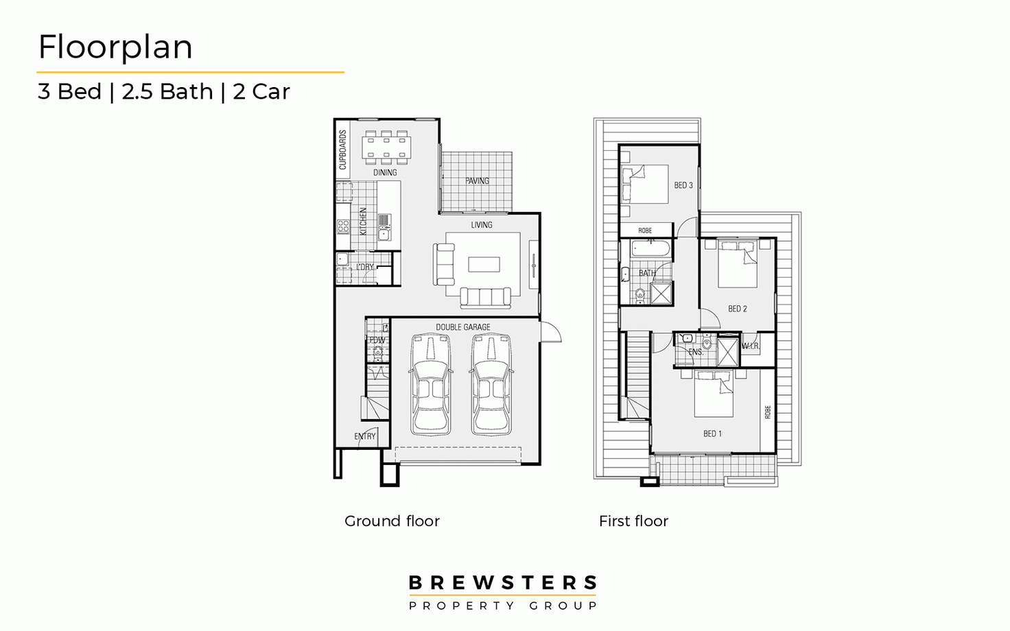Floorplan of Homely townhouse listing, 14 Jumbuck Circuit, Carrum Downs VIC 3201
