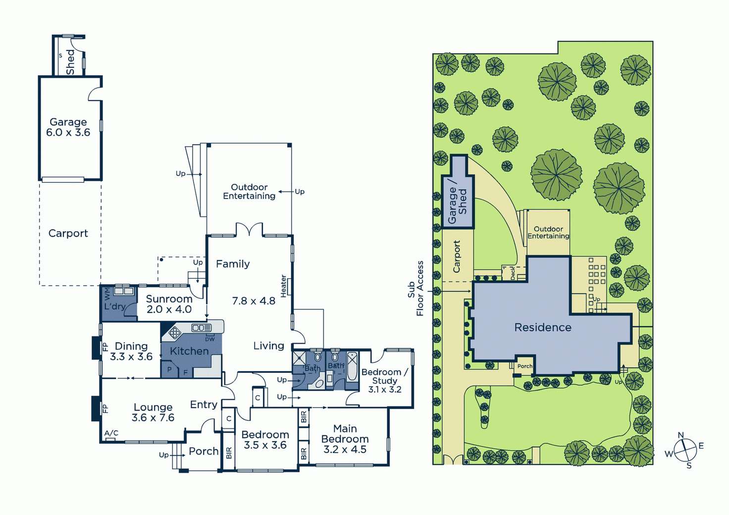 Floorplan of Homely house listing, 45-47 Begonia Street, Box Hill South VIC 3128