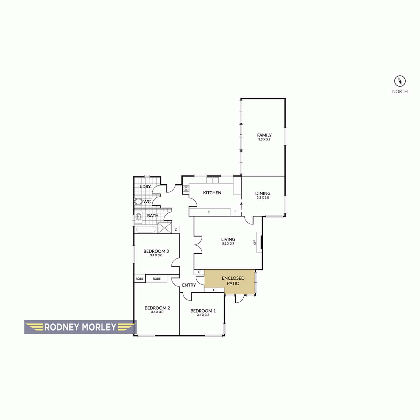 Floorplan of Homely house listing, 12 Bellevue Avenue, Malvern East VIC 3145