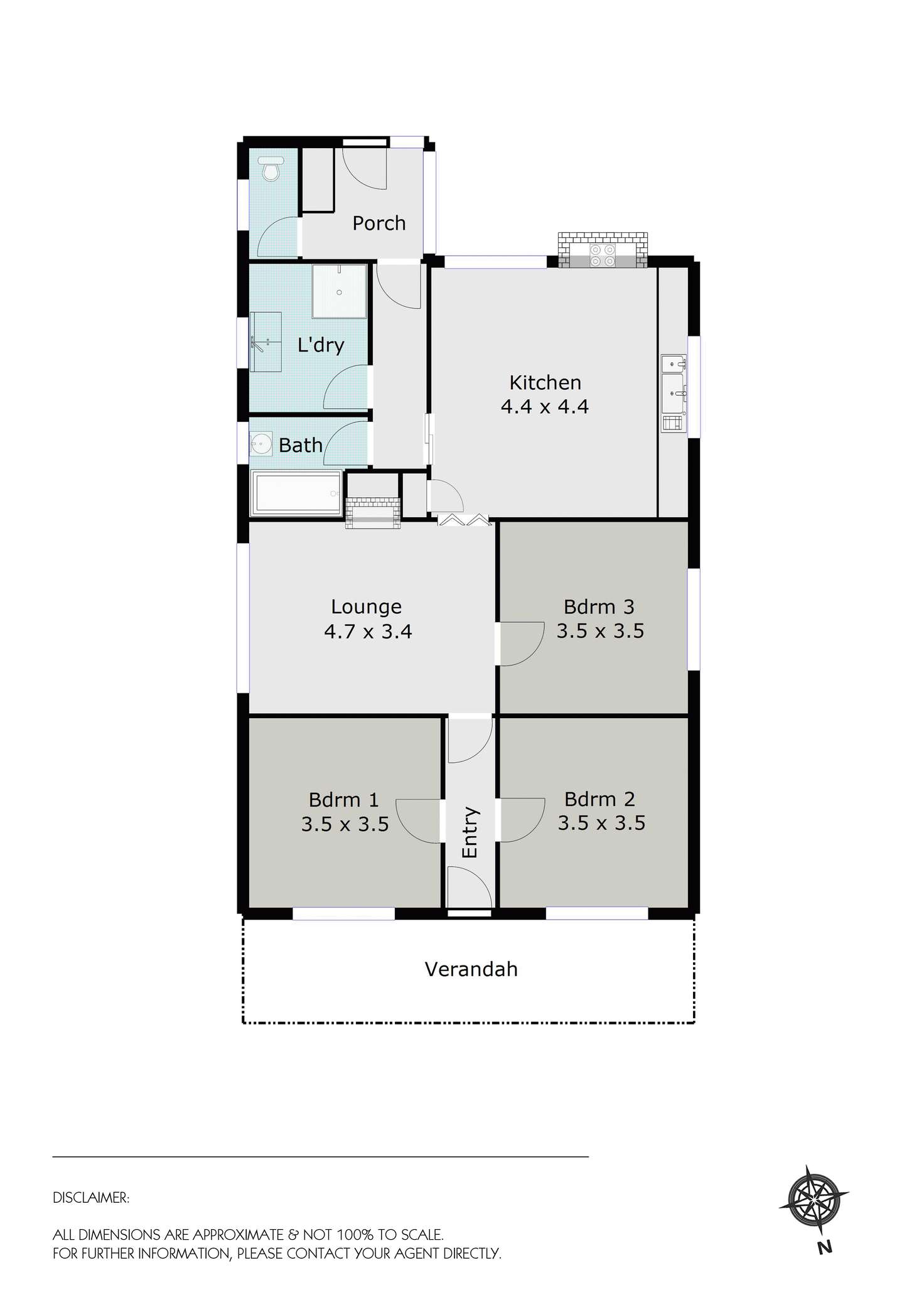 Floorplan of Homely house listing, 7 Wright Street, Skipton VIC 3361