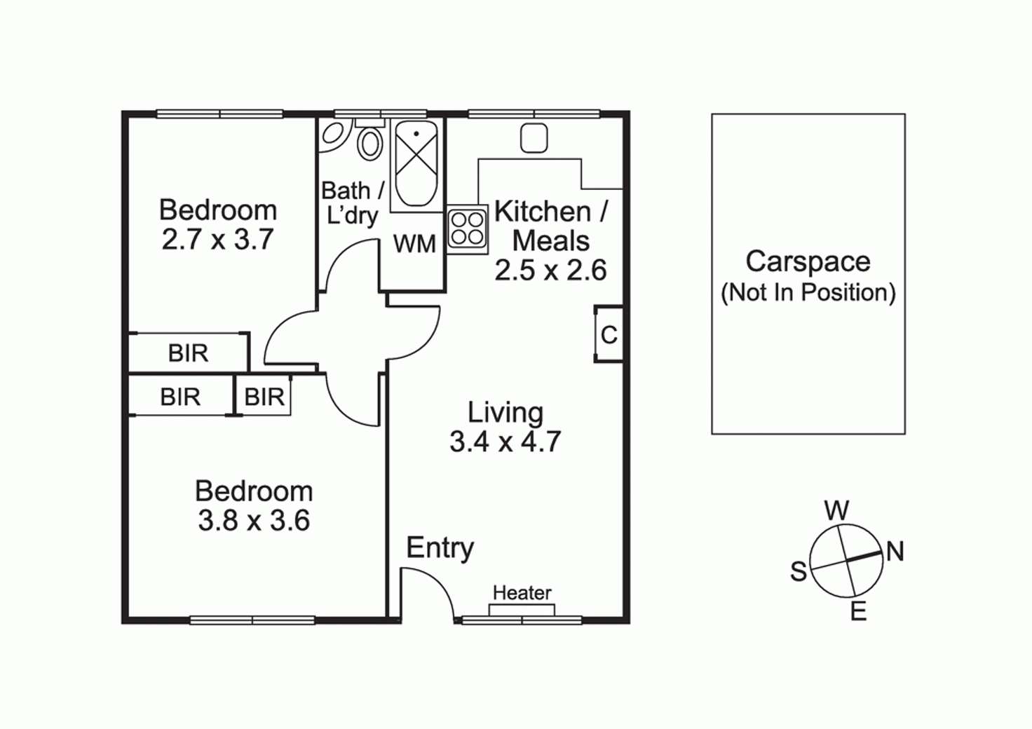 Floorplan of Homely apartment listing, 5/116 Arthurton Road, Northcote VIC 3070