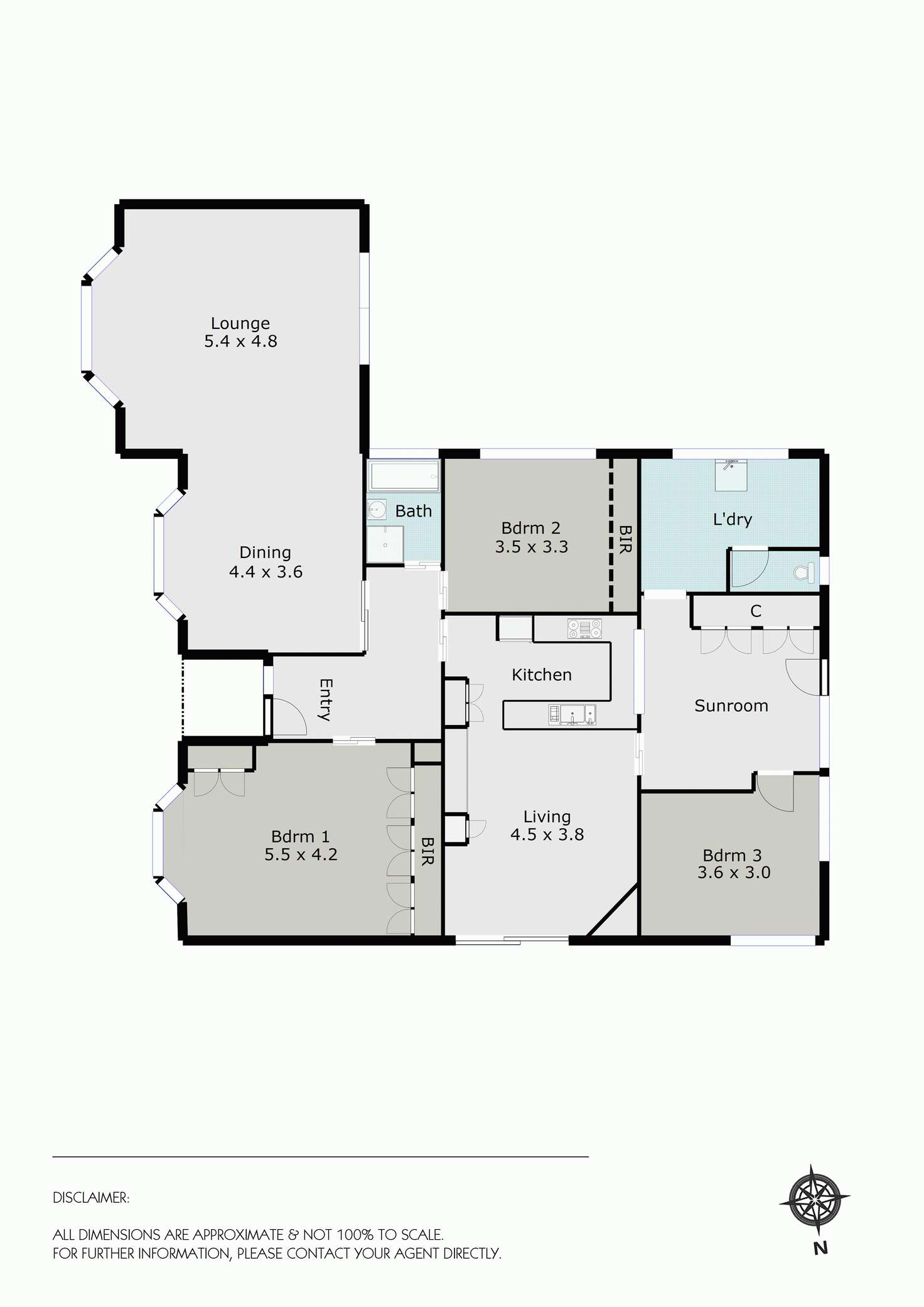 Floorplan of Homely house listing, 507 Darling Street, Redan VIC 3350