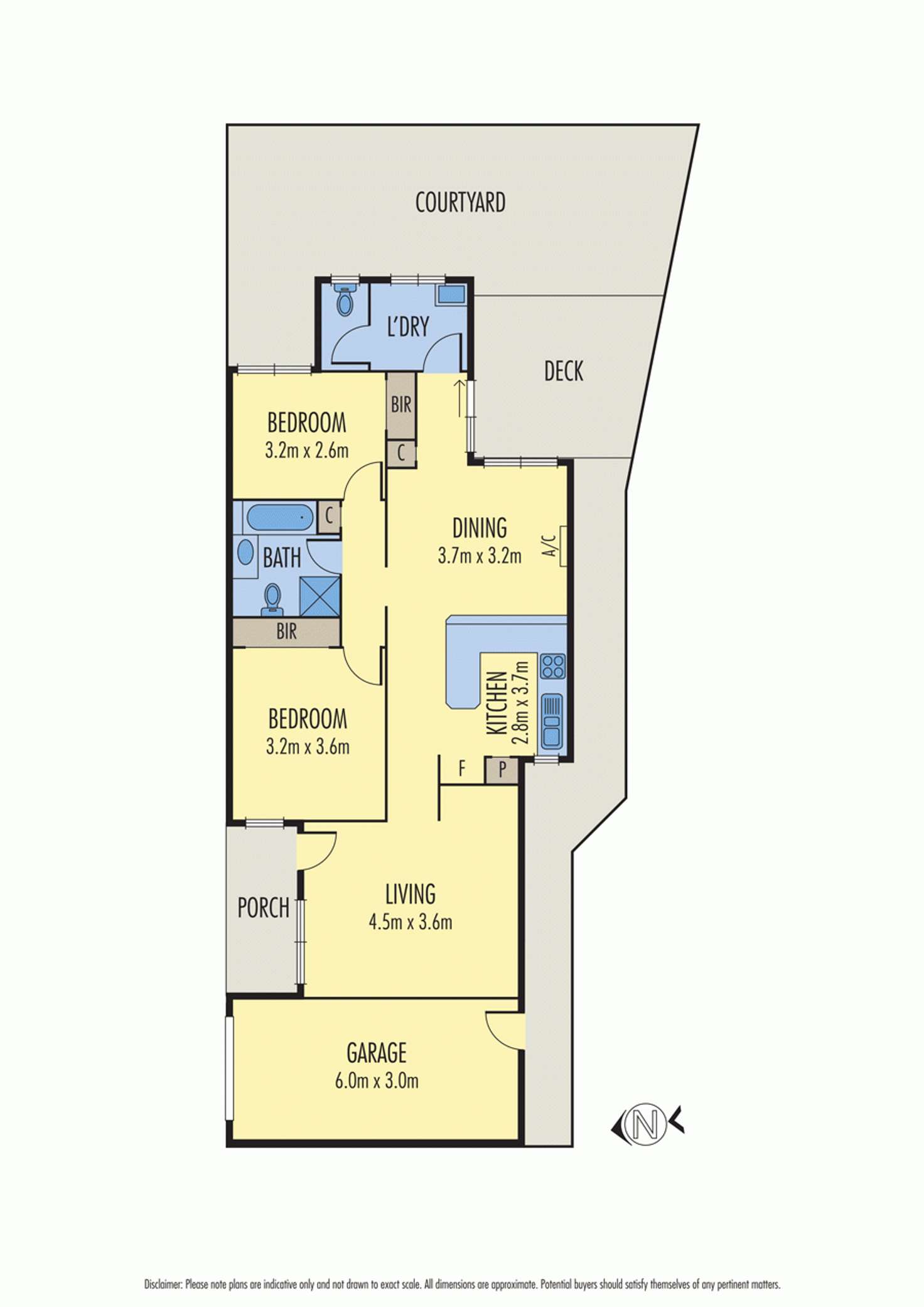Floorplan of Homely villa listing, 10/83 POWLETT Street, Altona Meadows VIC 3028