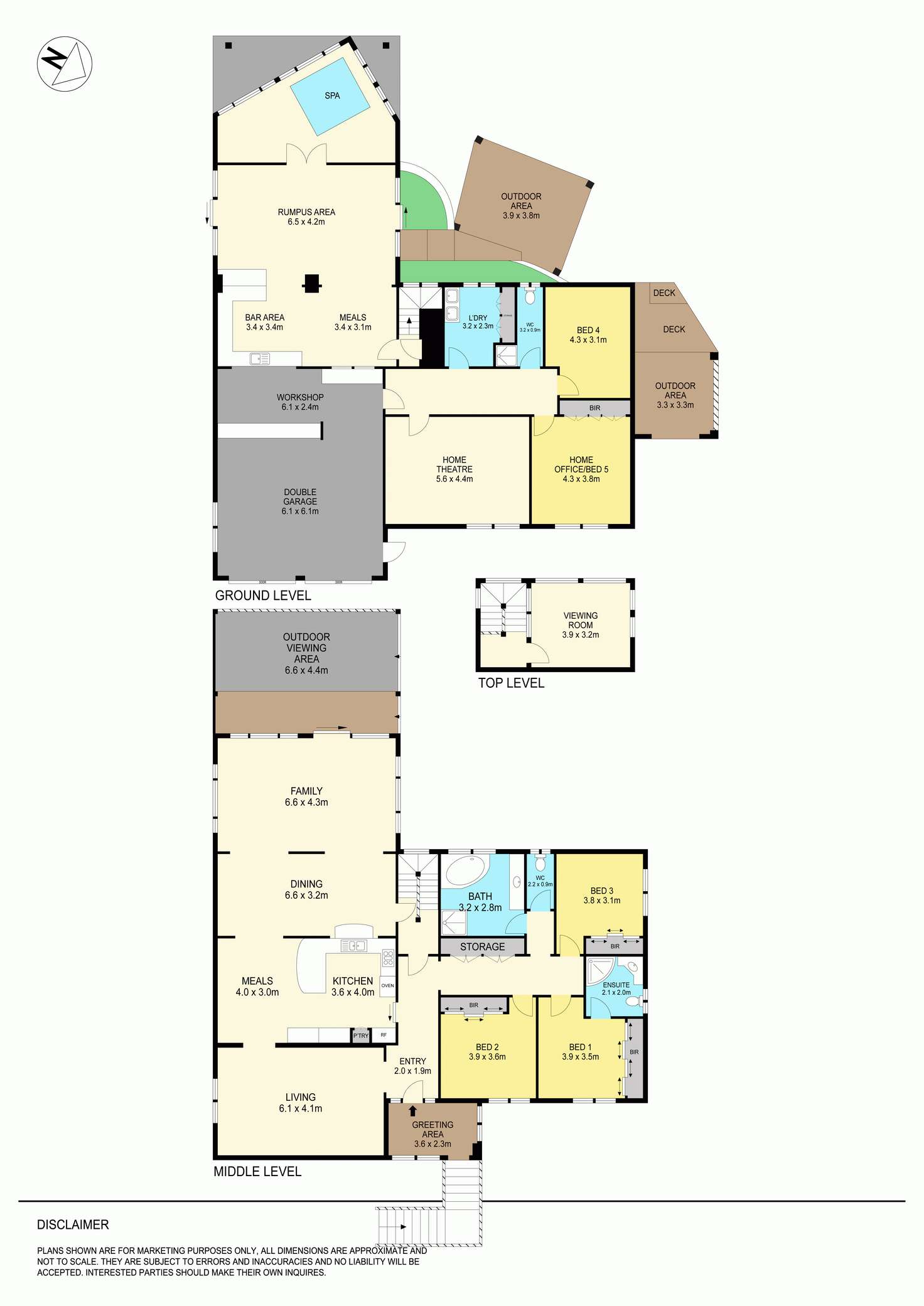 Floorplan of Homely house listing, 4 Clianthus Court, Ballarat North VIC 3350