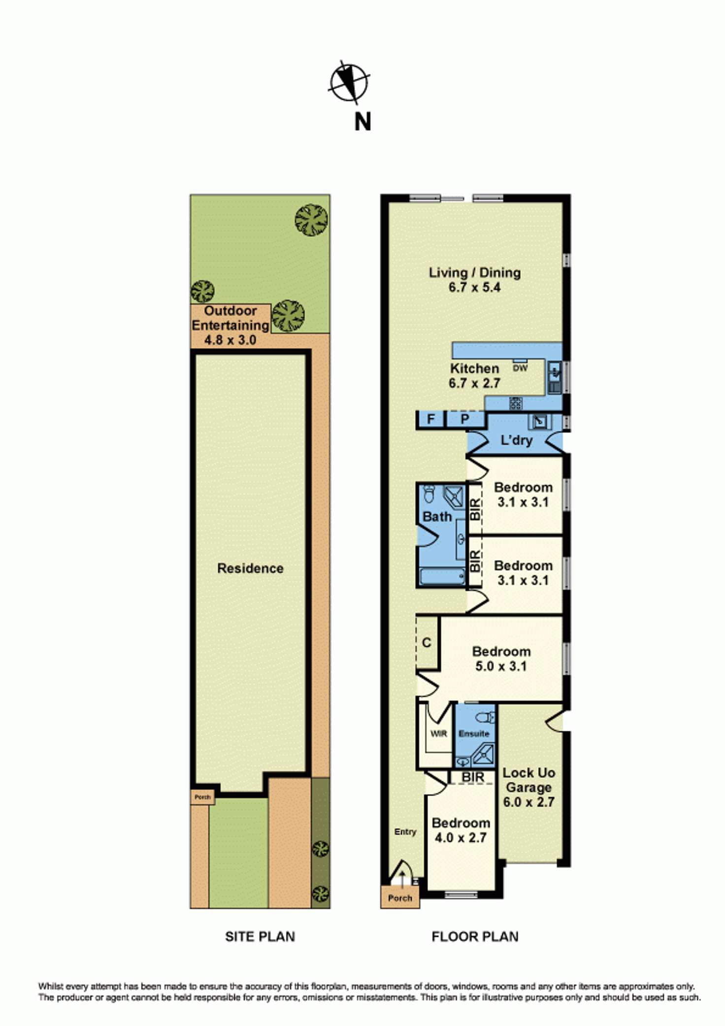 Floorplan of Homely townhouse listing, 9a Abbeygate Street, Altona North VIC 3025