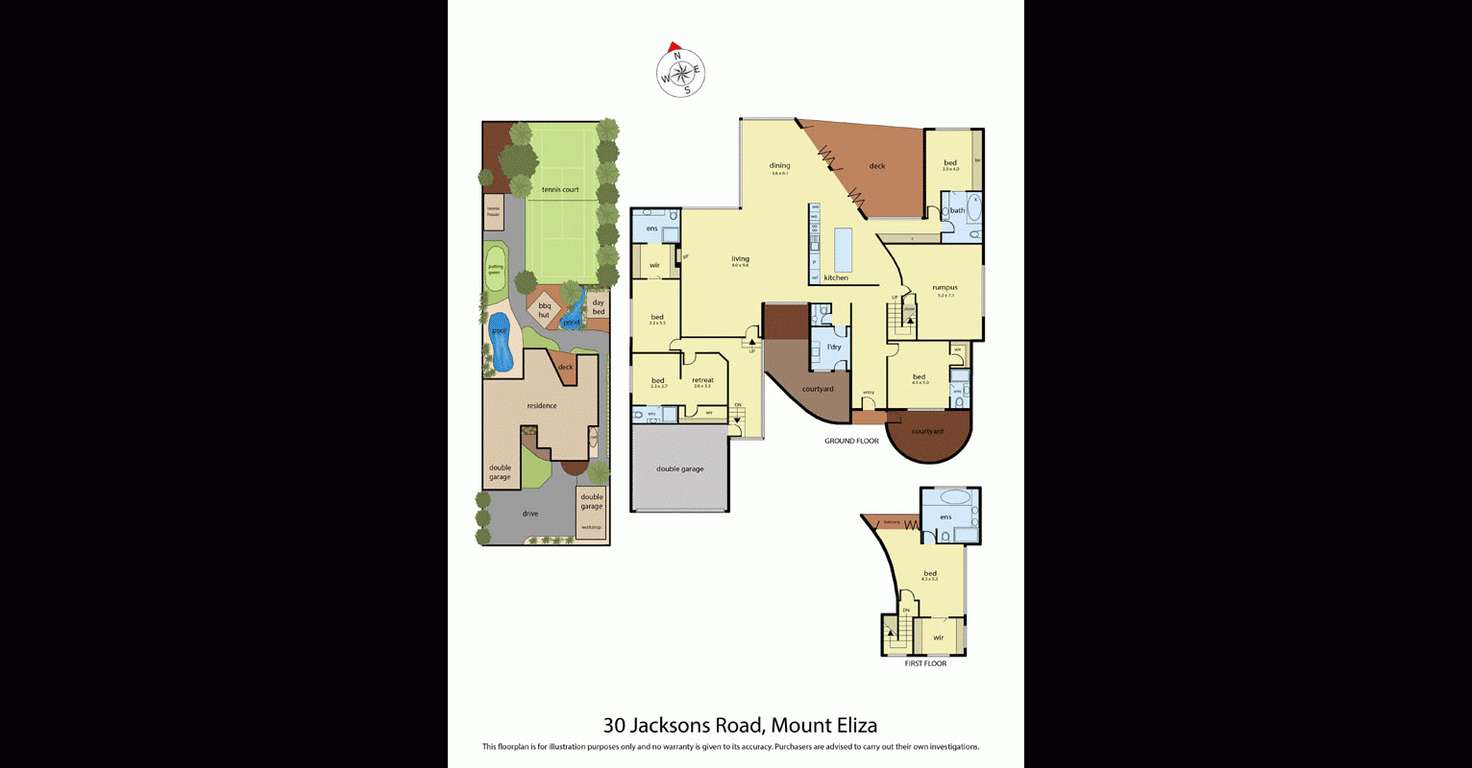 Floorplan of Homely house listing, 30 Jacksons Road, Mount Eliza VIC 3930