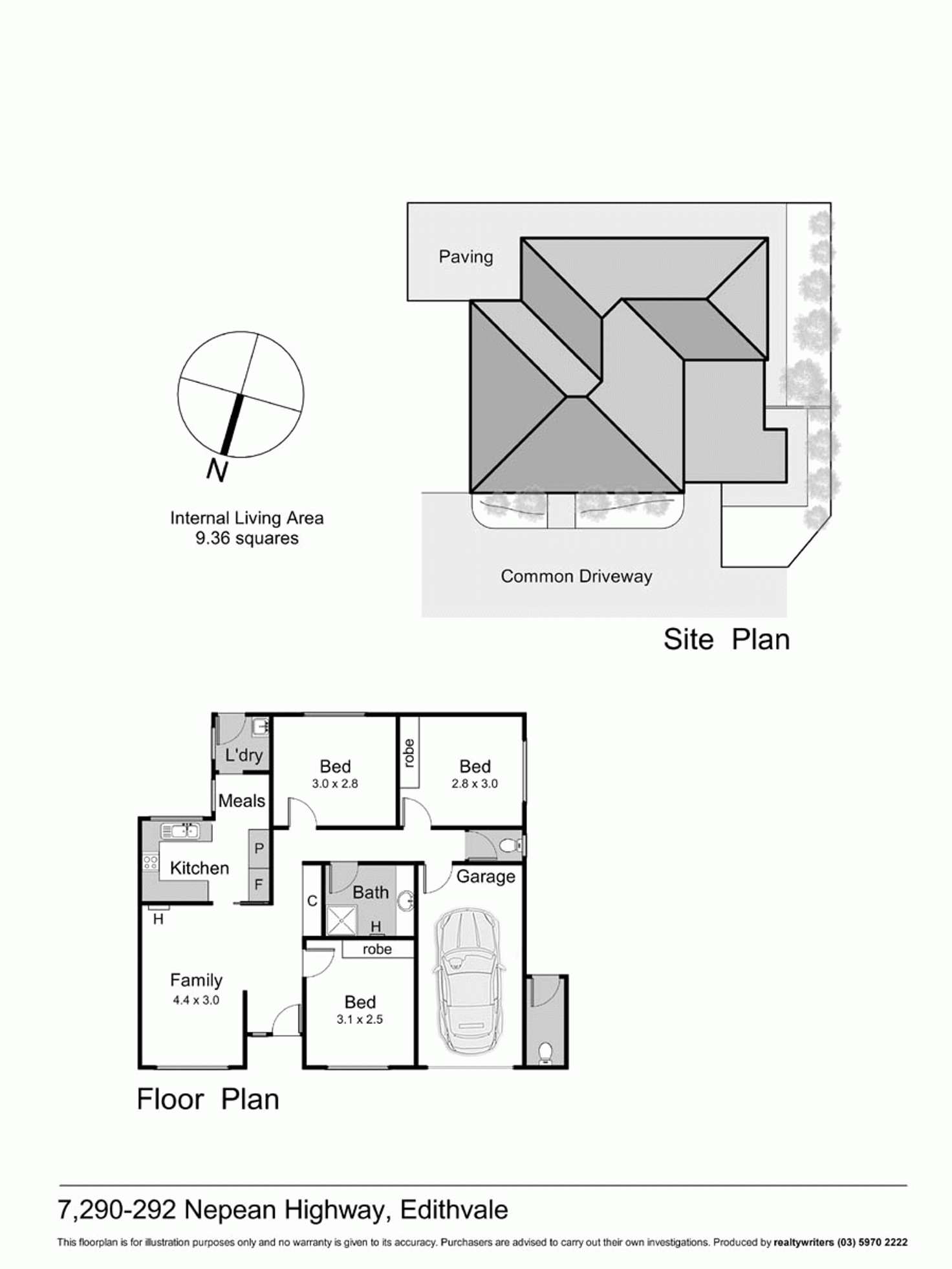 Floorplan of Homely unit listing, 7/290-292 Nepean Highway, Edithvale VIC 3196