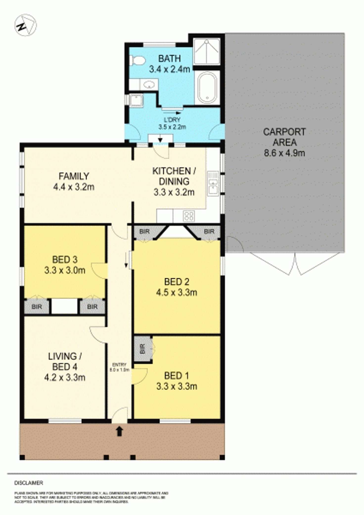 Floorplan of Homely house listing, 615B Havelock Street, Soldiers Hill VIC 3350