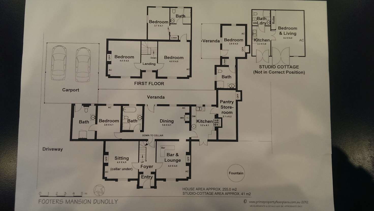 Floorplan of Homely house listing, 188 Broadway Street, Dunolly VIC 3472