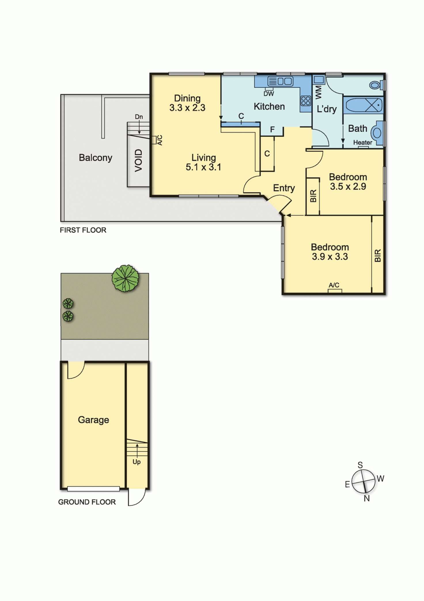 Floorplan of Homely apartment listing, 4/870 Riversdale Road, Camberwell VIC 3124