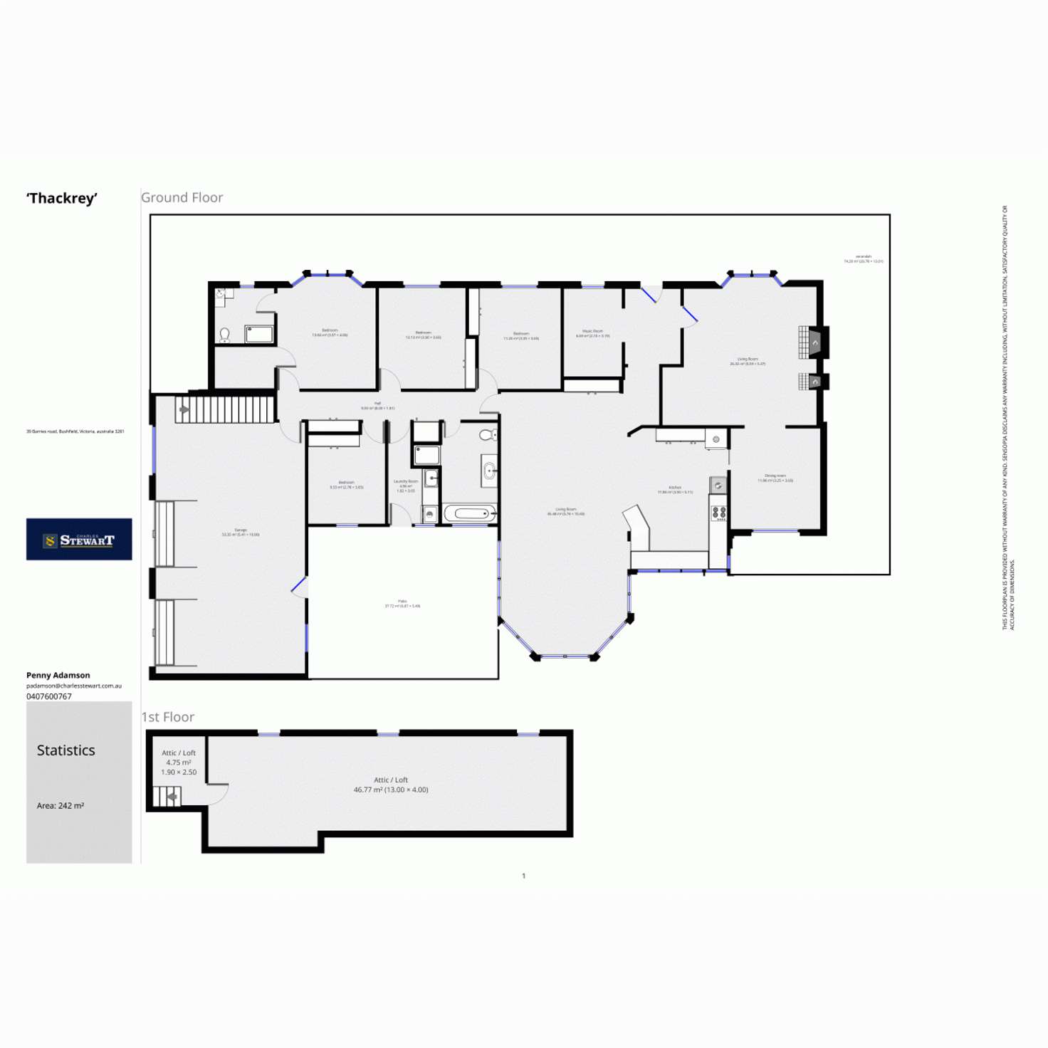 Floorplan of Homely house listing, 39 Barries Road, Bushfield VIC 3281