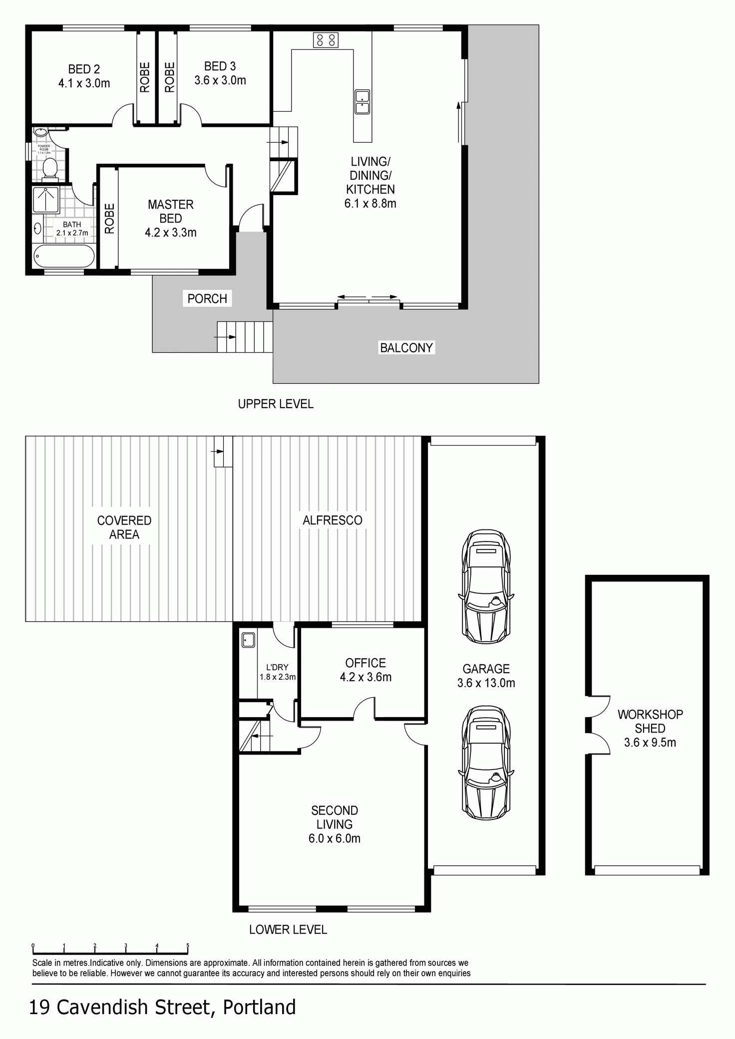 Floorplan of Homely house listing, 19 Cavendish Street, Portland VIC 3305