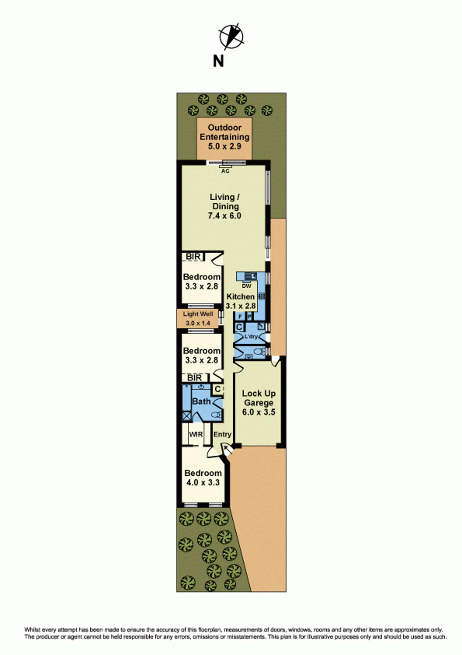 Floorplan of Homely townhouse listing, 29A Ararat Street, Altona North VIC 3025