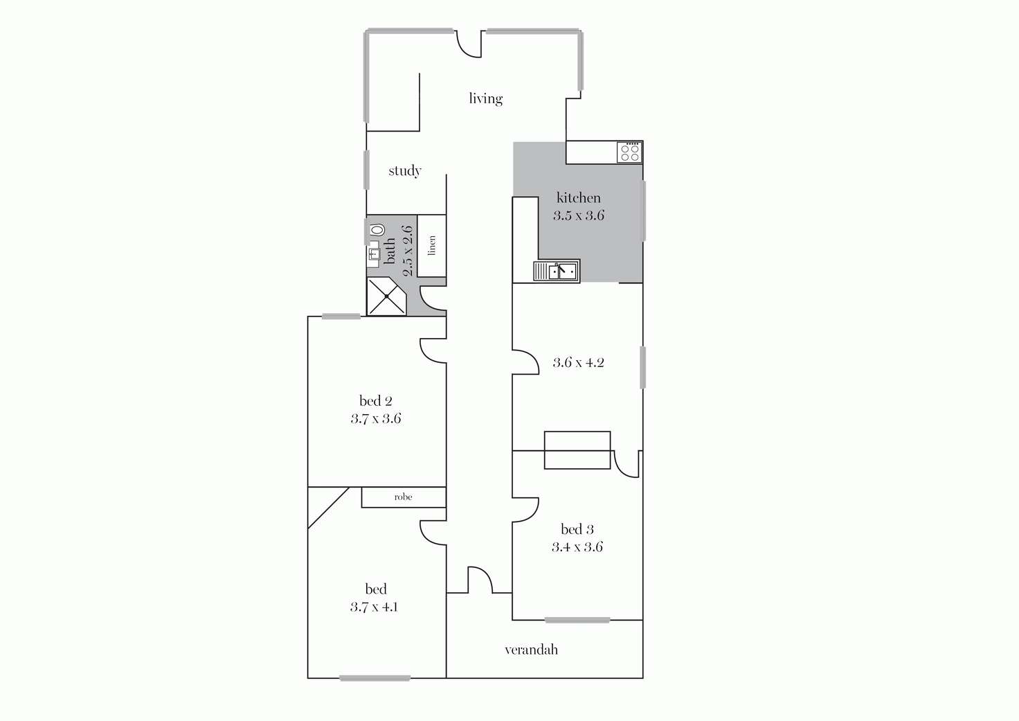 Floorplan of Homely house listing, 1304 Sturt Street, Ballarat Central VIC 3350