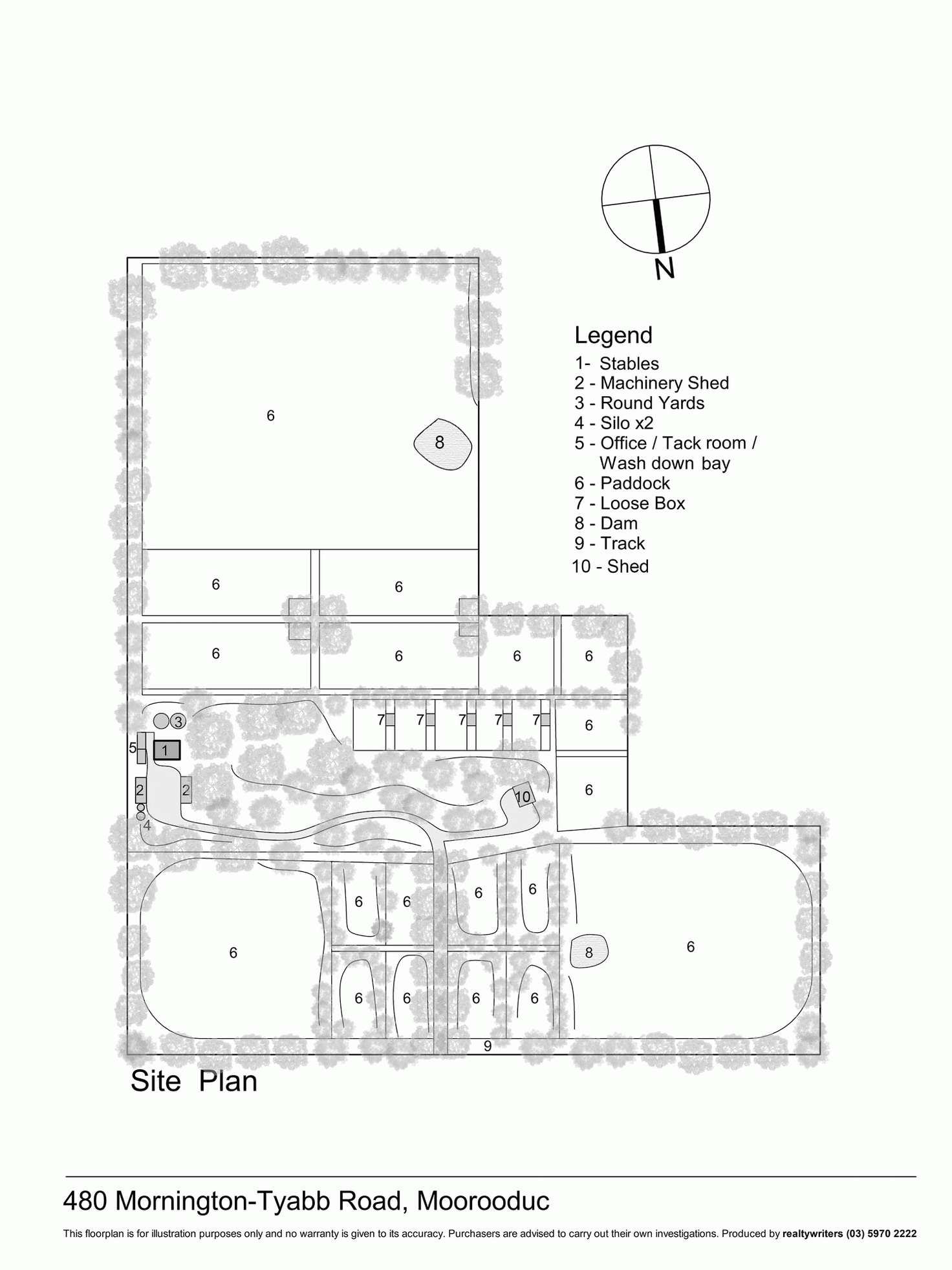 Floorplan of Homely acreageSemiRural listing, 480 Mornington Tyabb Road, Moorooduc VIC 3933