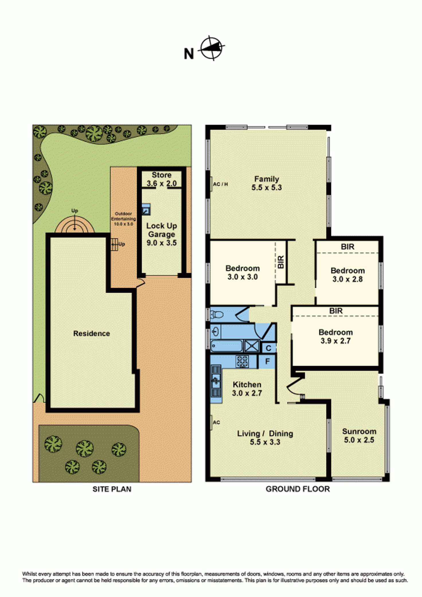 Floorplan of Homely house listing, 164 Grieve Parade, Altona VIC 3018