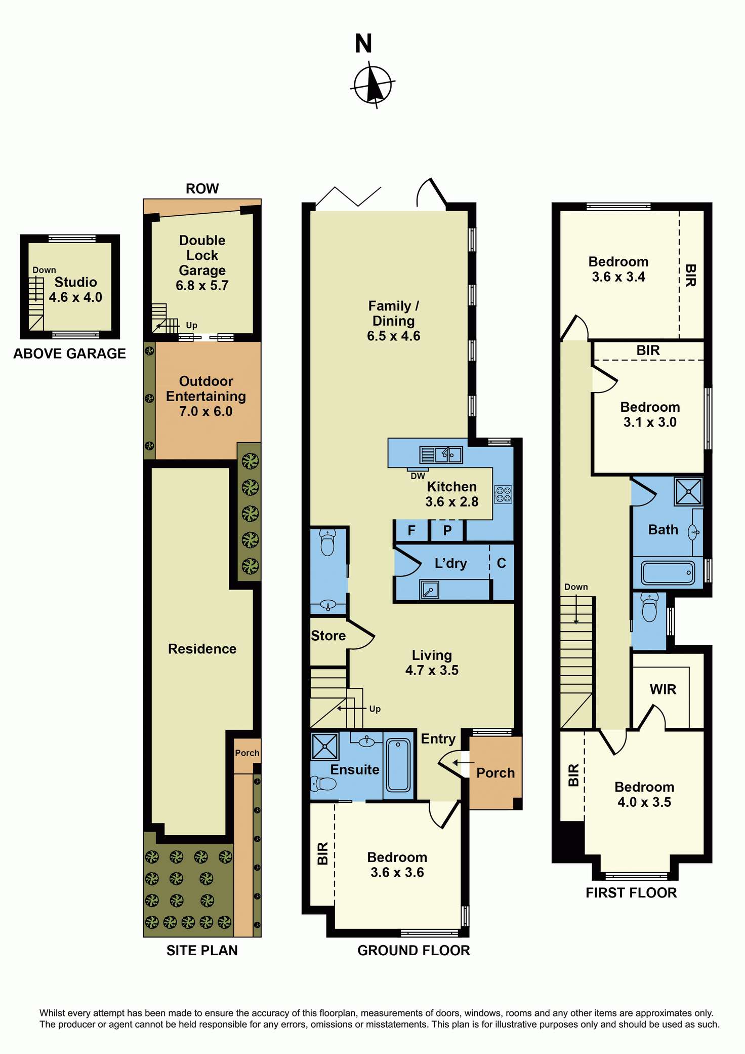 Floorplan of Homely house listing, 24 Junction Street, Newport VIC 3015