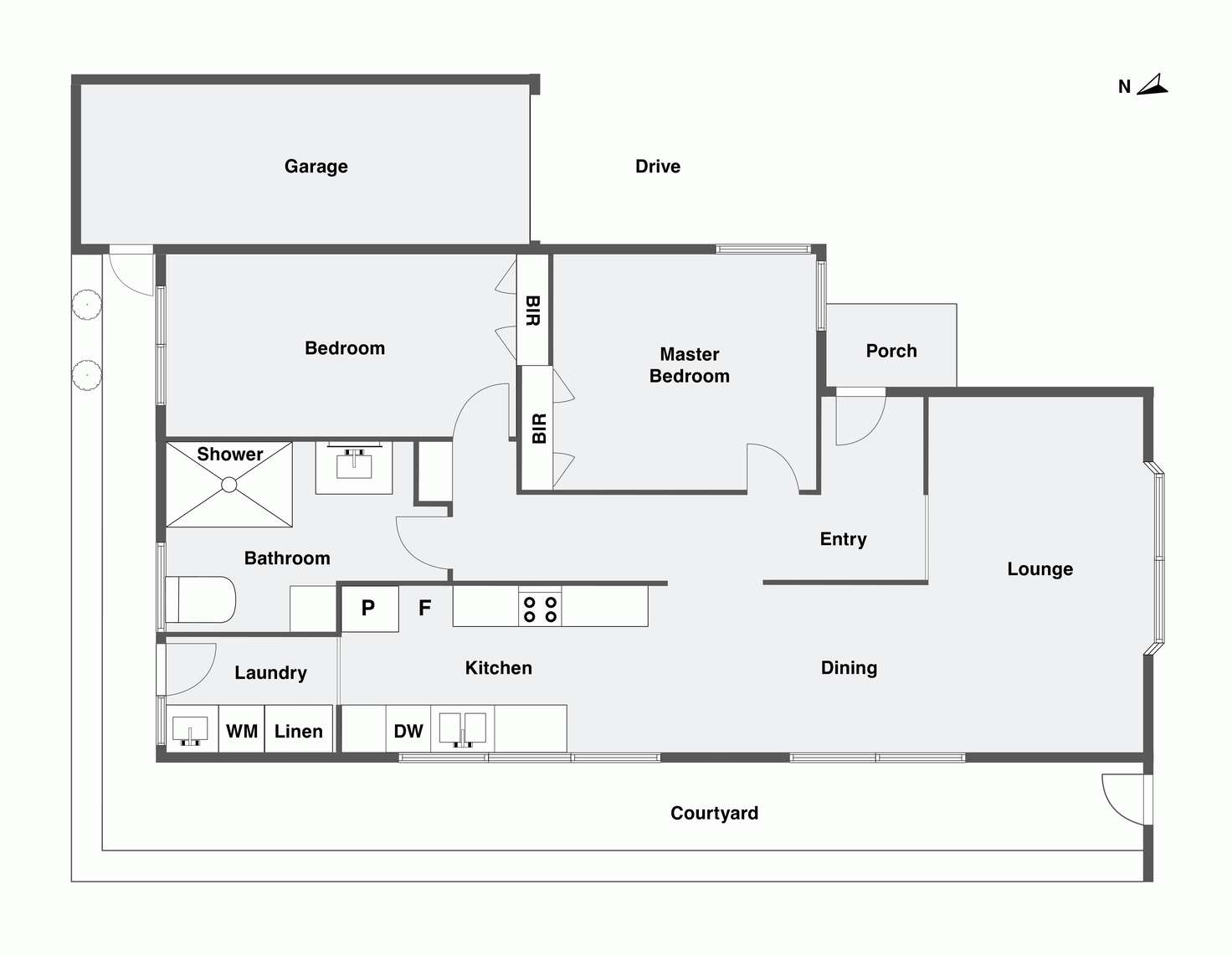 Floorplan of Homely villa listing, 4/9 Binnie Street, Brighton East VIC 3187
