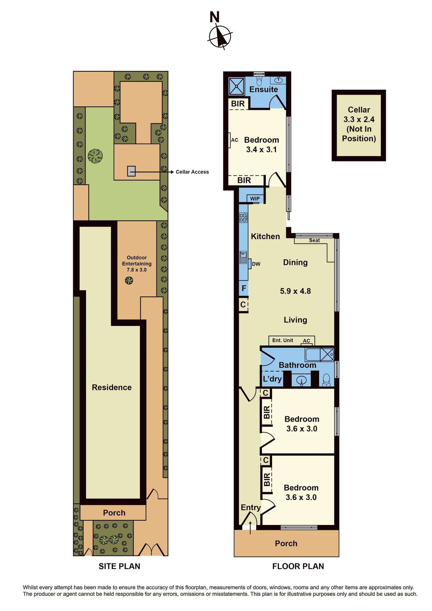Floorplan of Homely house listing, 26 Elphin Street, Newport VIC 3015